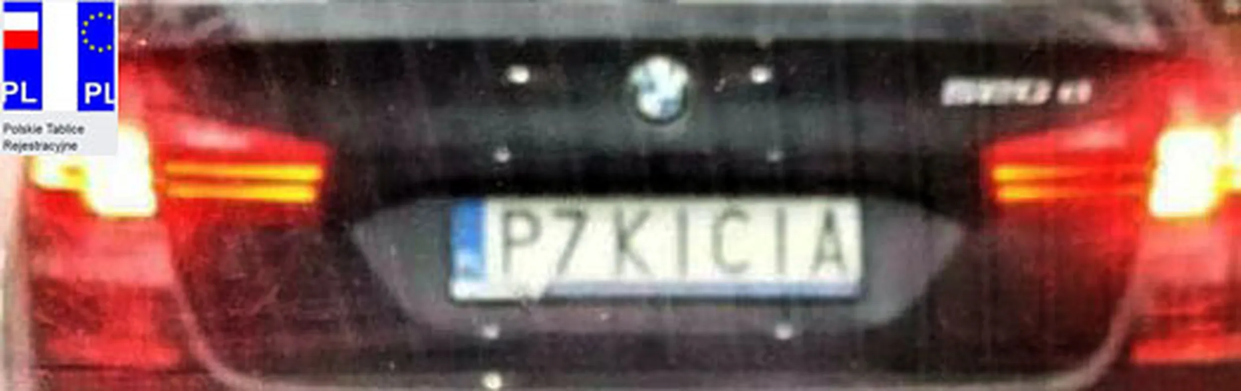 Fajny numer, blacha P7 KICIA