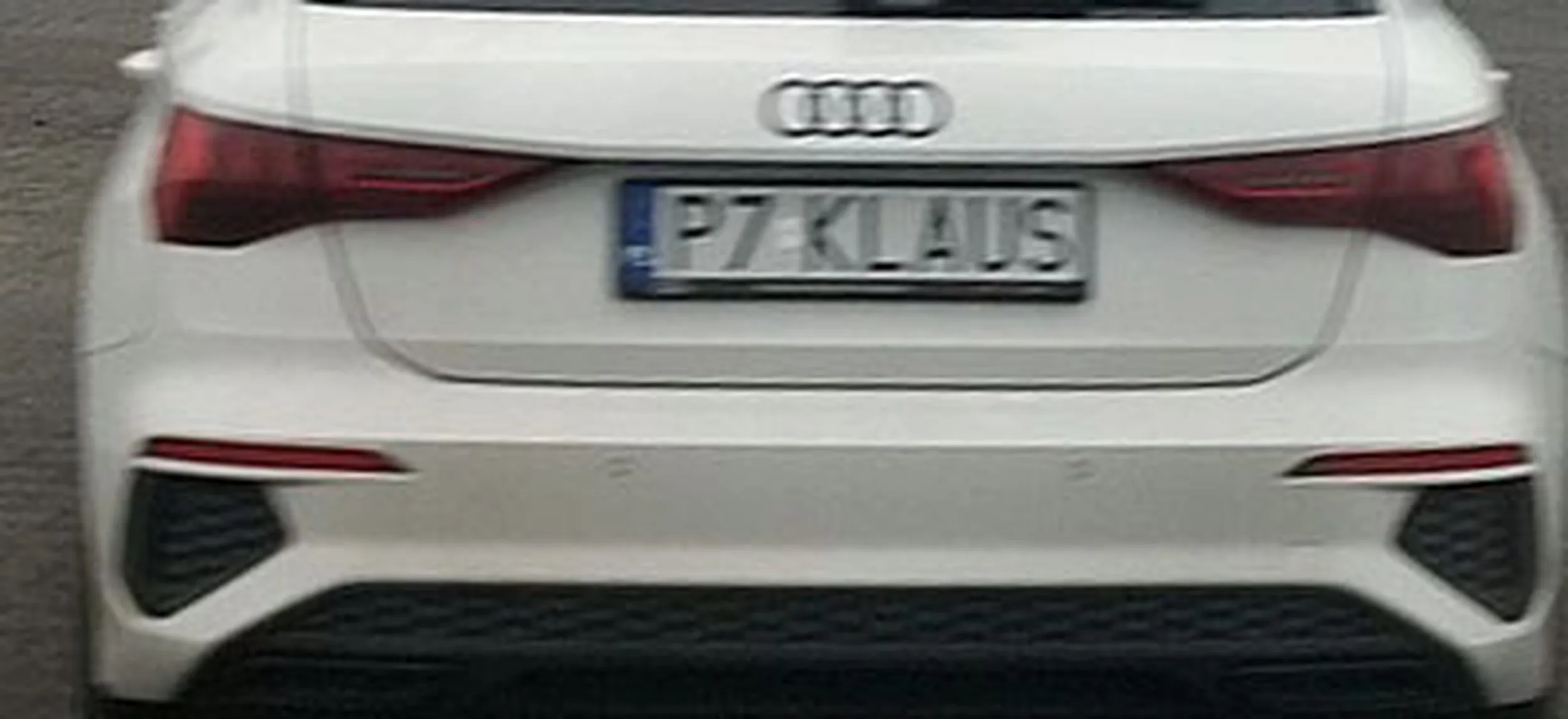 Fajny numer, blacha P7 KLAUS