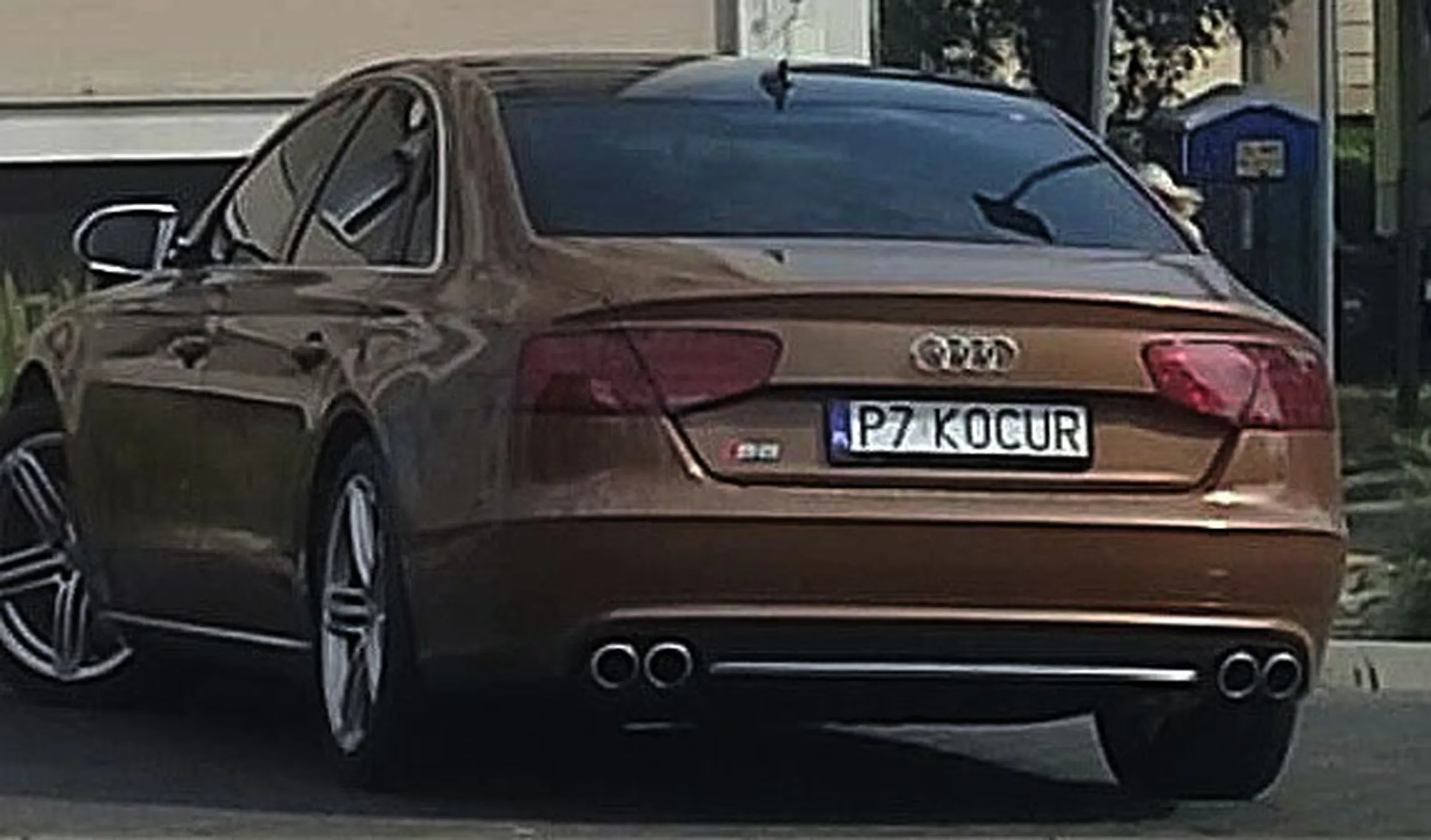 Fajny numer, blacha P7 KOCUR