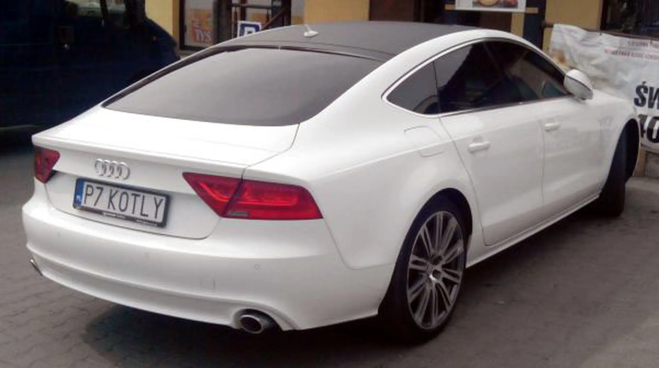 Fajny numer, blacha P7 KOTLY