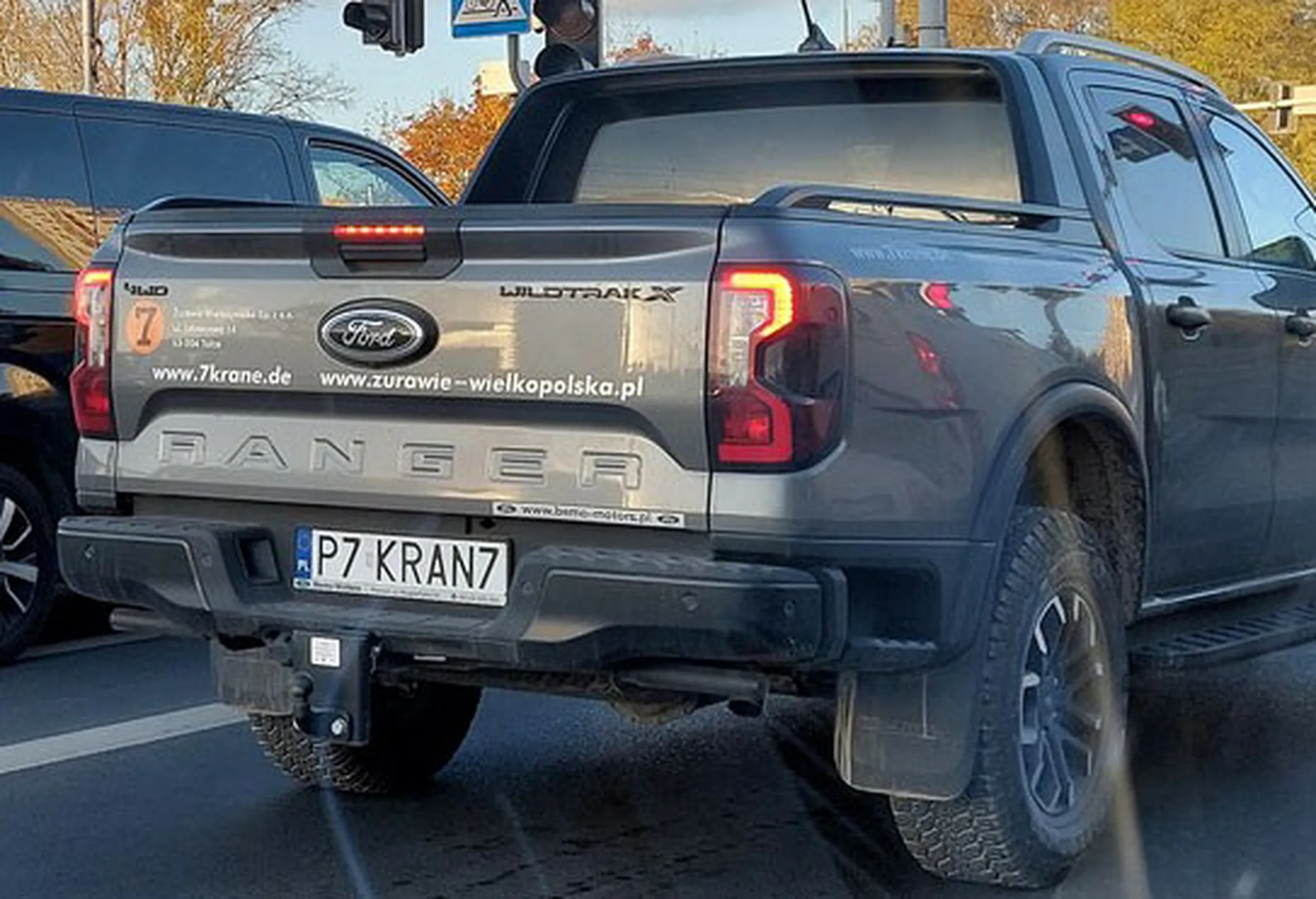 Fajny numer, blacha P7 KRAN7