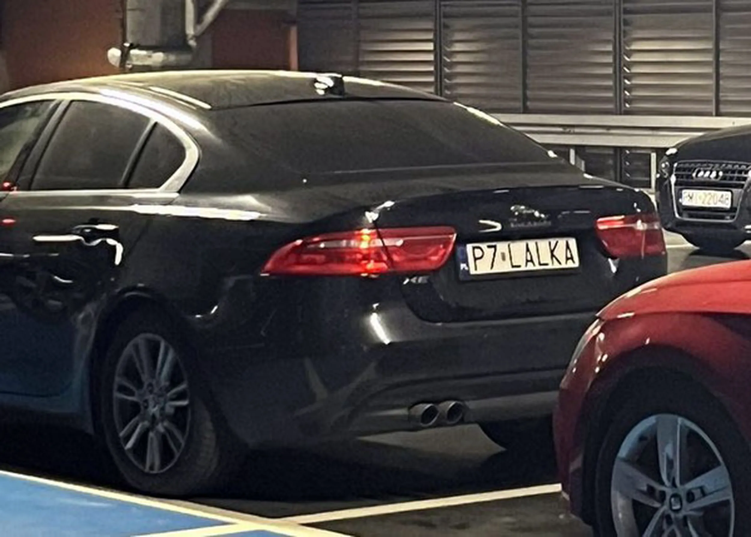 Fajny numer, blacha P7 LALKA