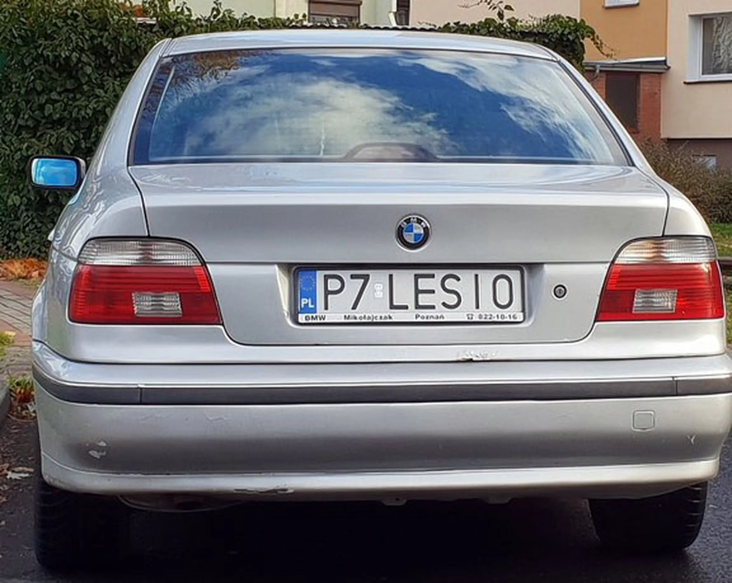 Fajny numer, blacha P7 LESIO