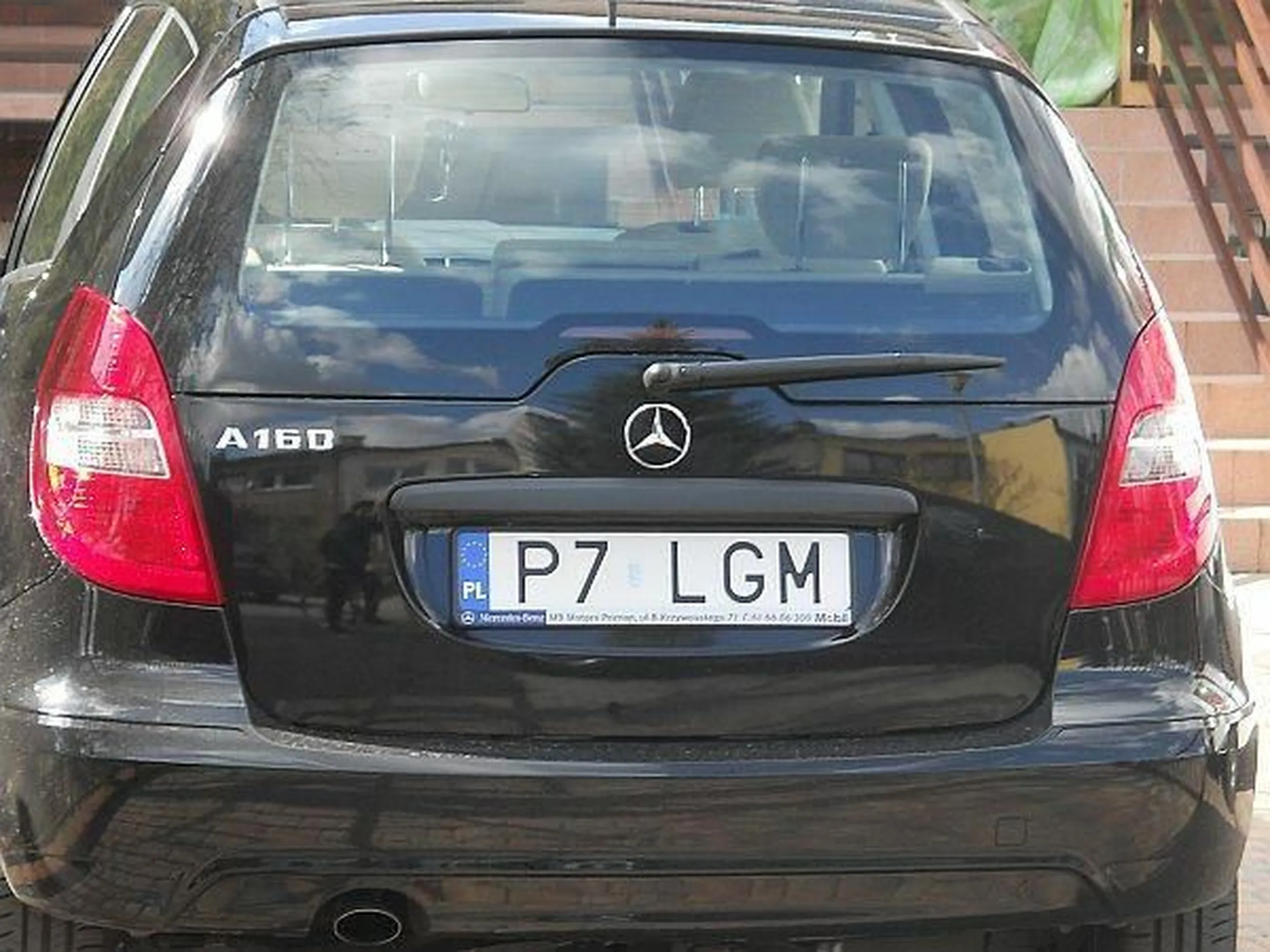 Fajny numer, blacha P7 LGM