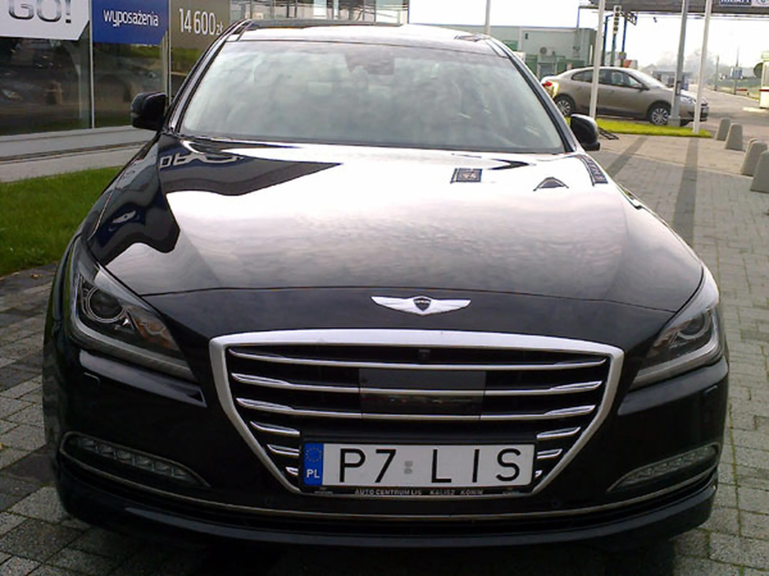 Fajny numer, blacha P7 LIS