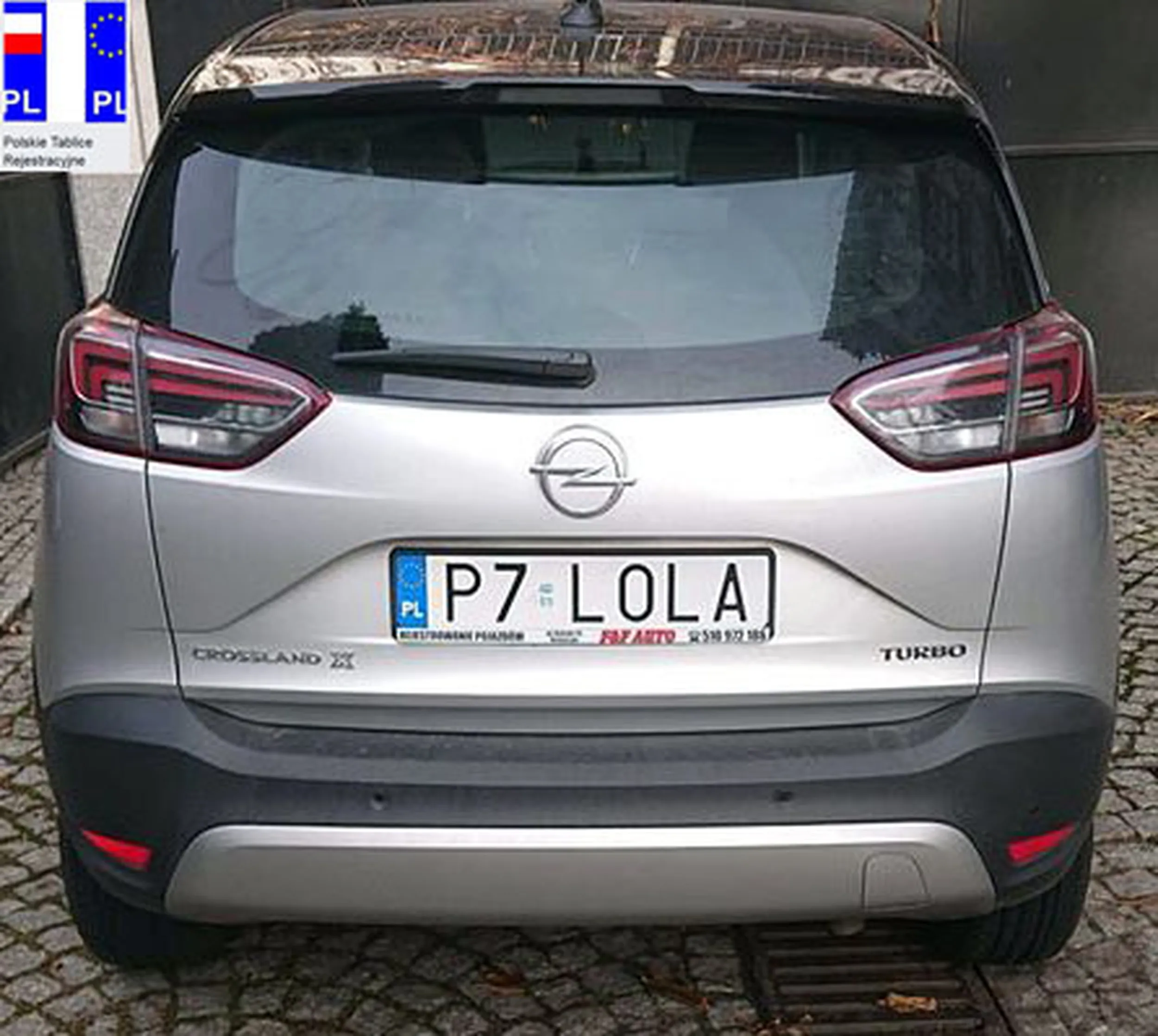 Fajny numer, blacha P7 LOLA