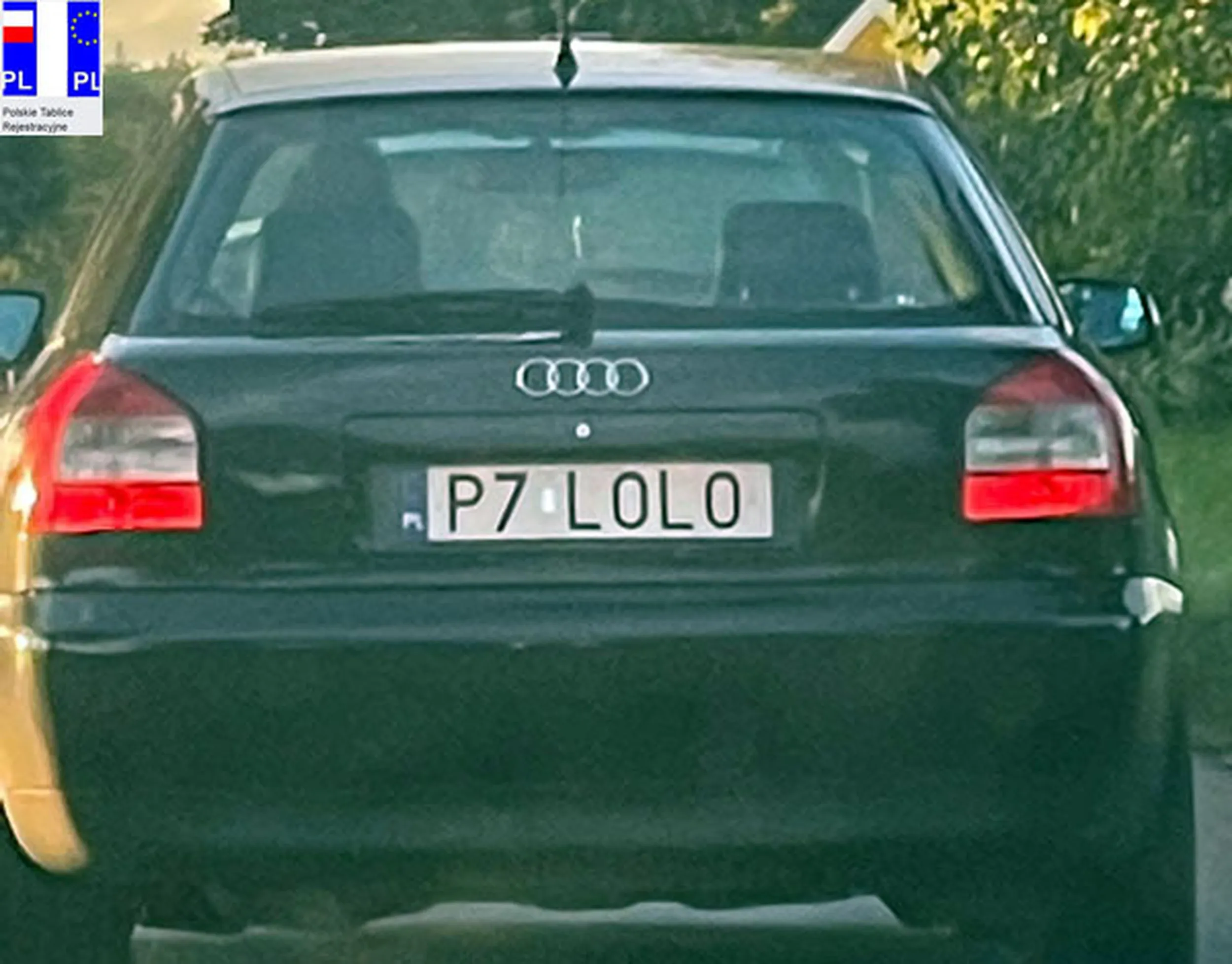 Fajny numer, blacha P7 LOLO