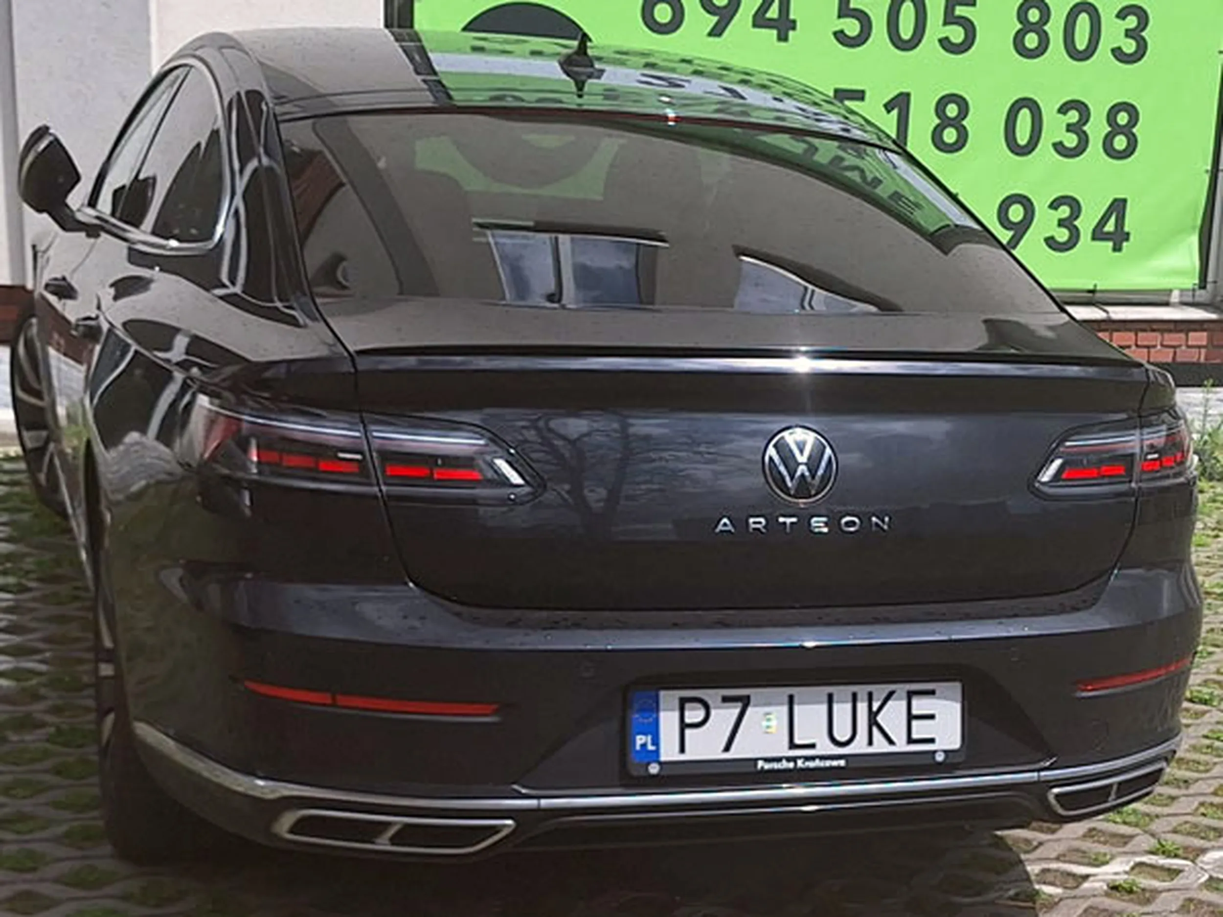 Fajny numer, blacha P7 LUKE