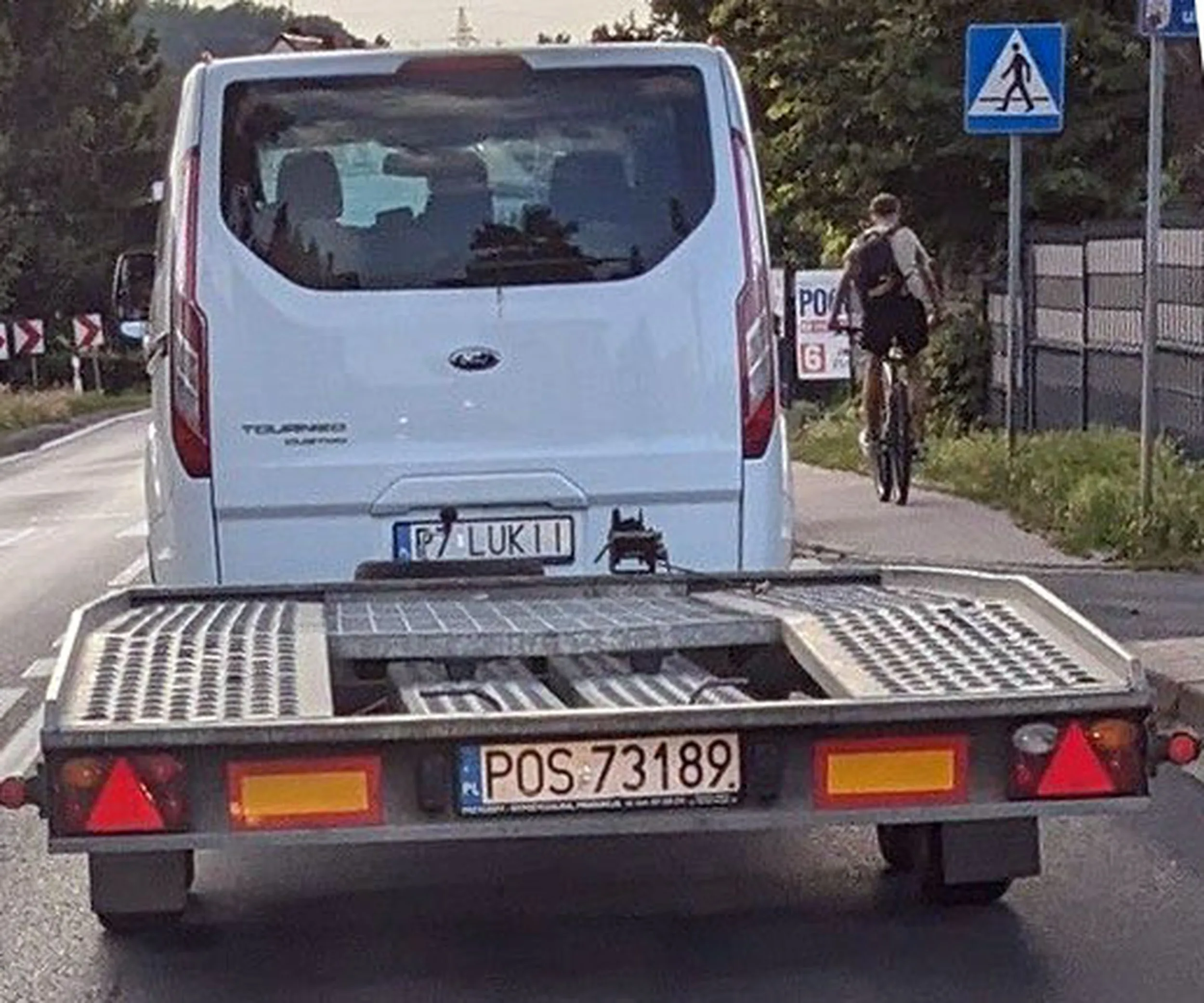 Fajny numer, blacha P7 LUKII