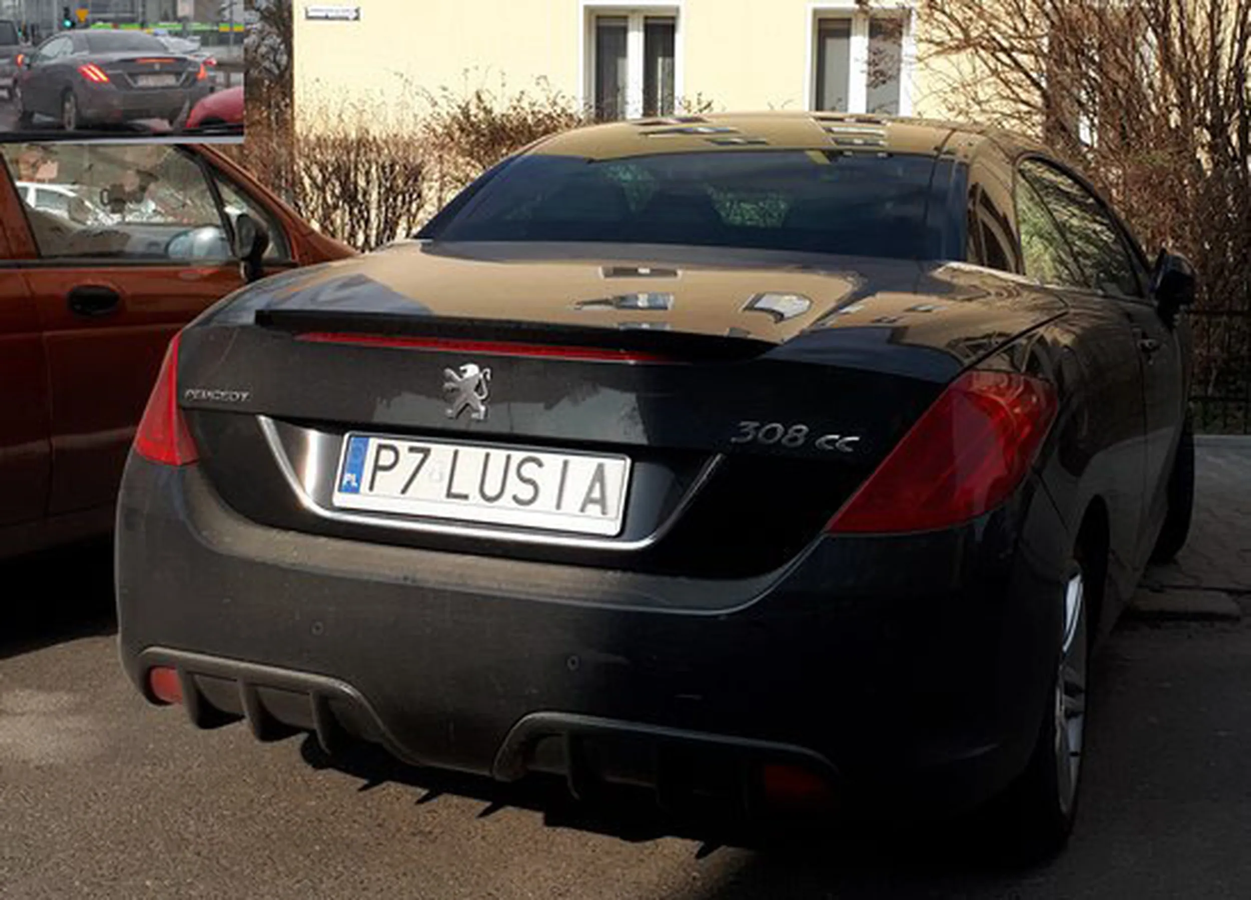 Fajny numer, blacha P7 LUSIA