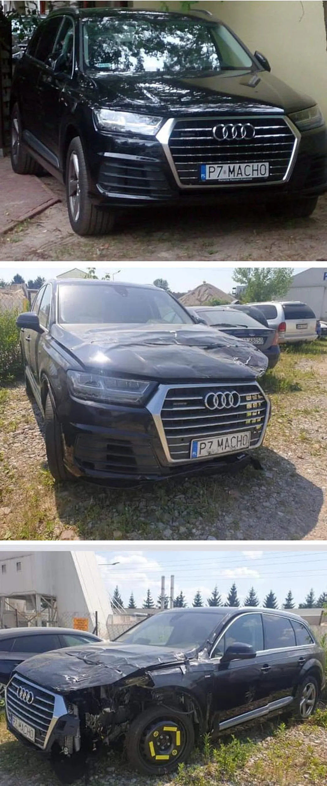 Fajny numer, blacha P7 MACHO