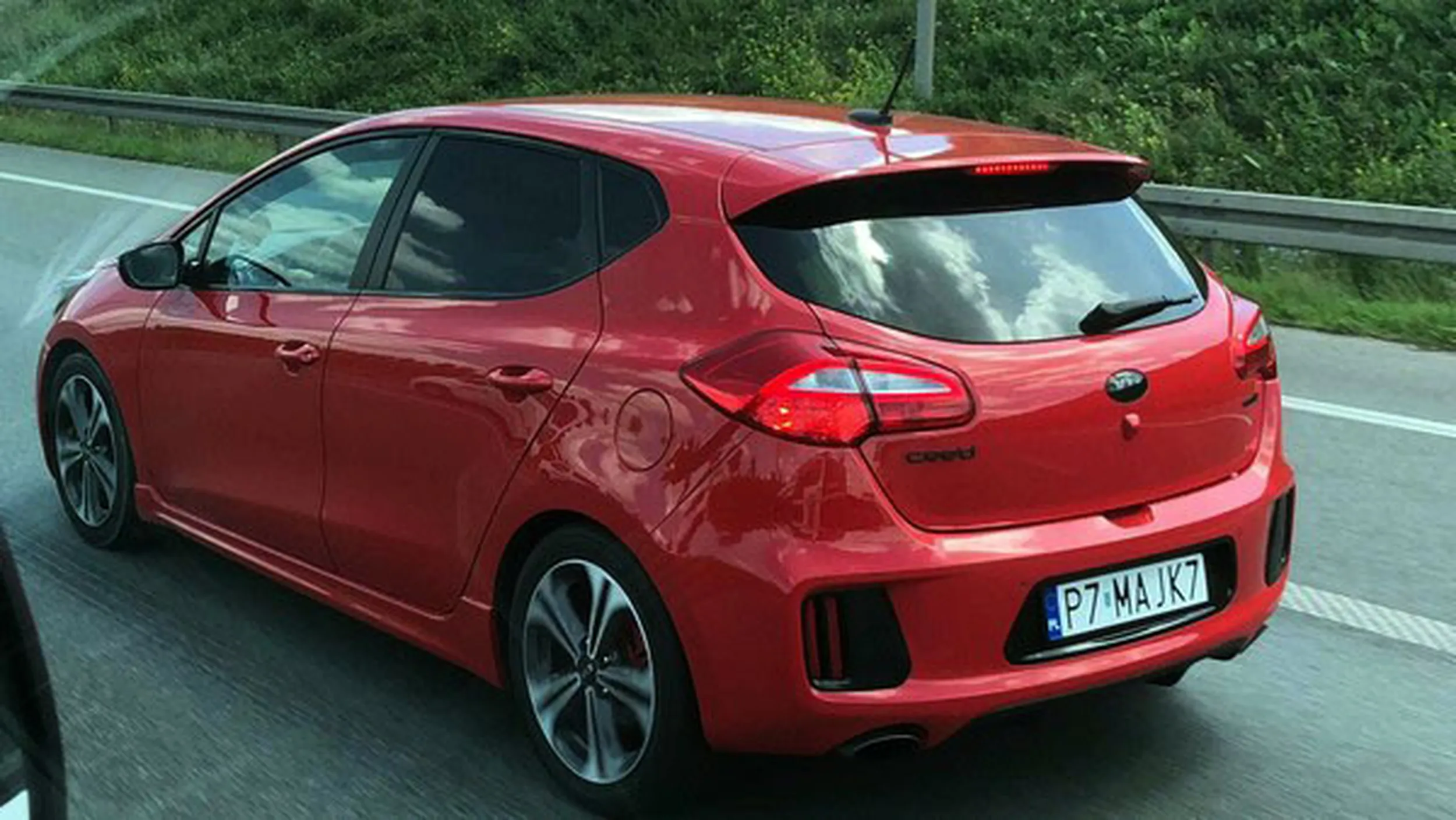 Fajny numer, blacha P7 MAJK7