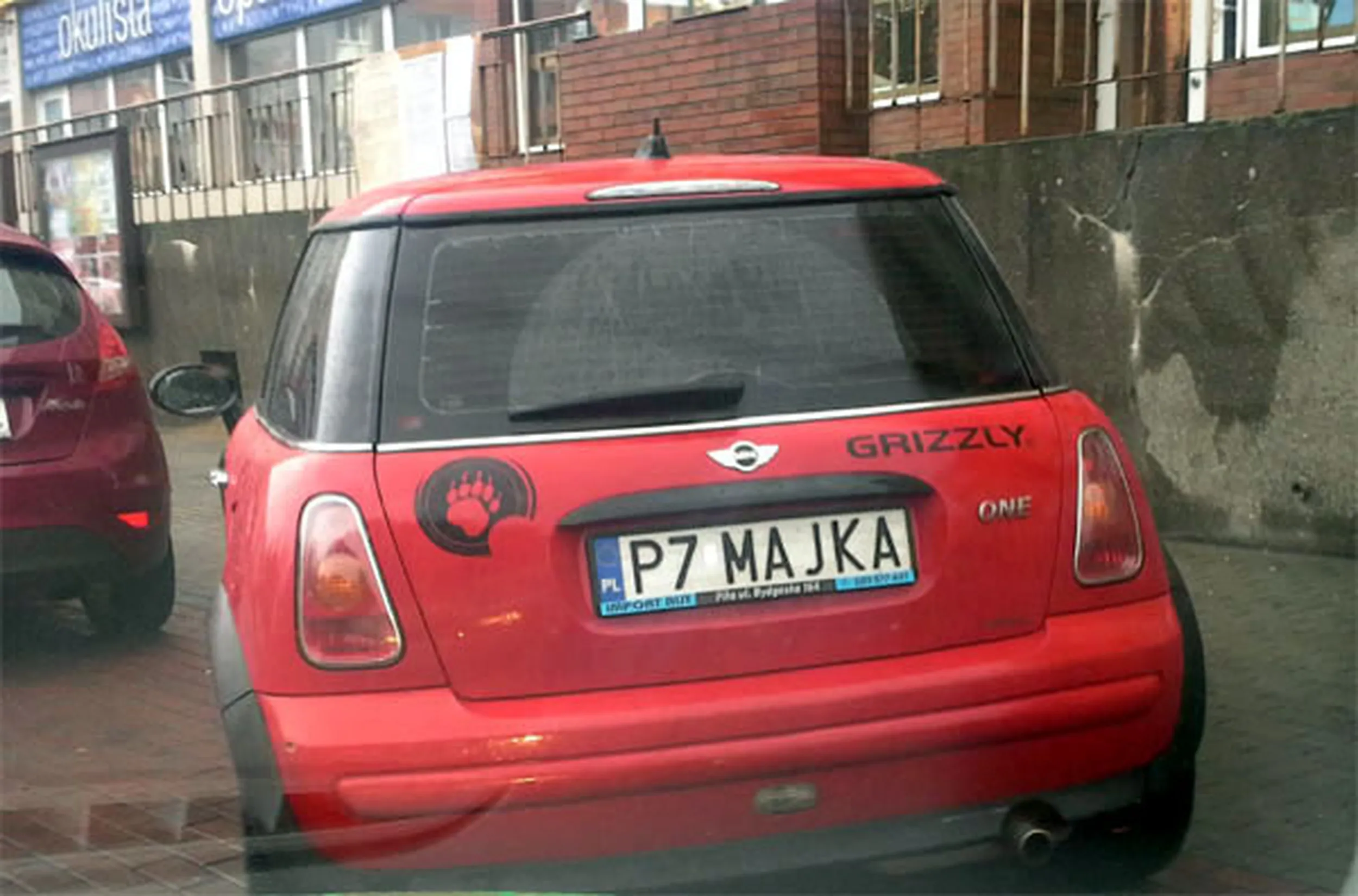 Fajny numer, blacha P7 MAJKA