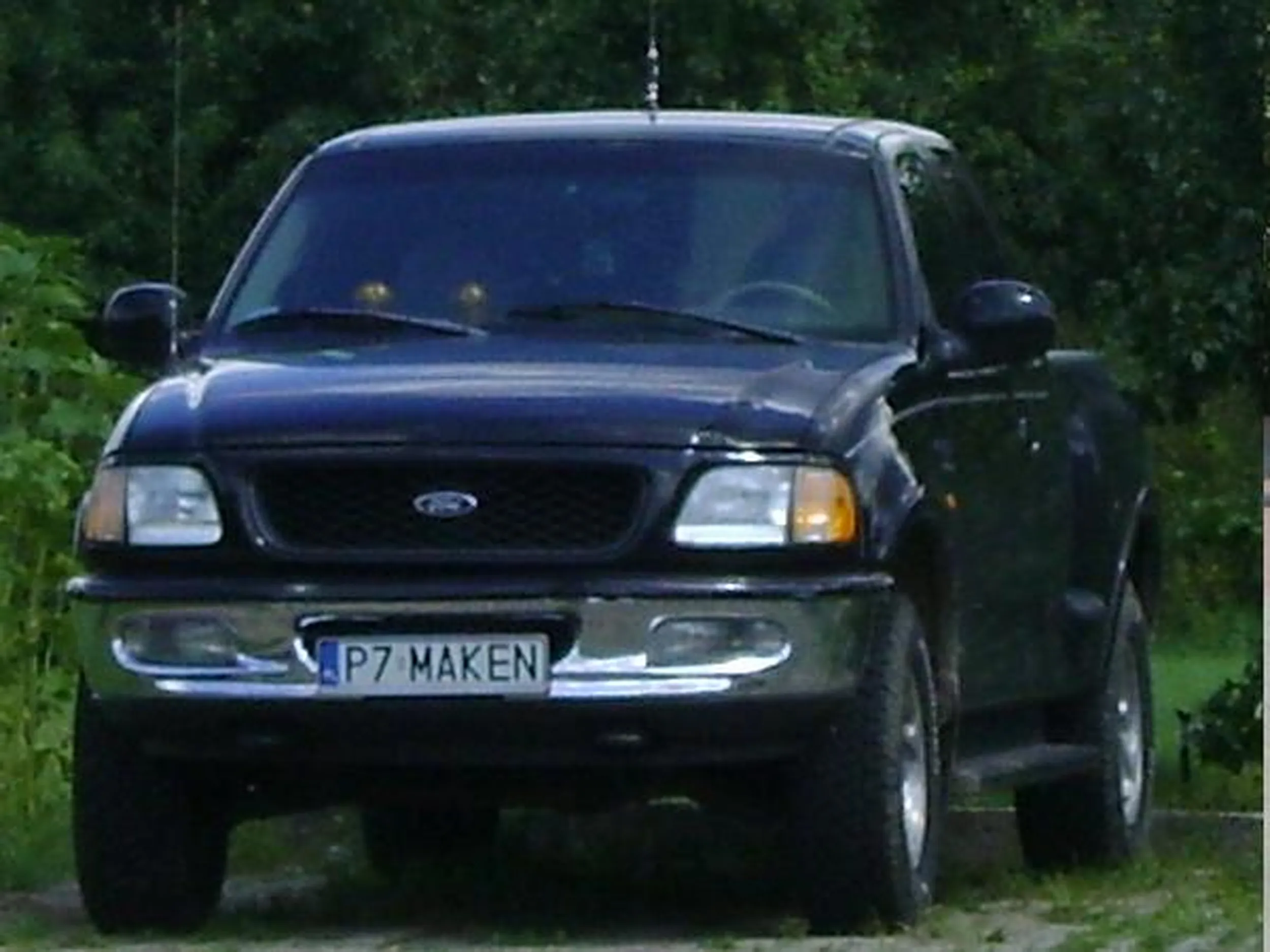 Fajny numer, blacha P7 MAKEN