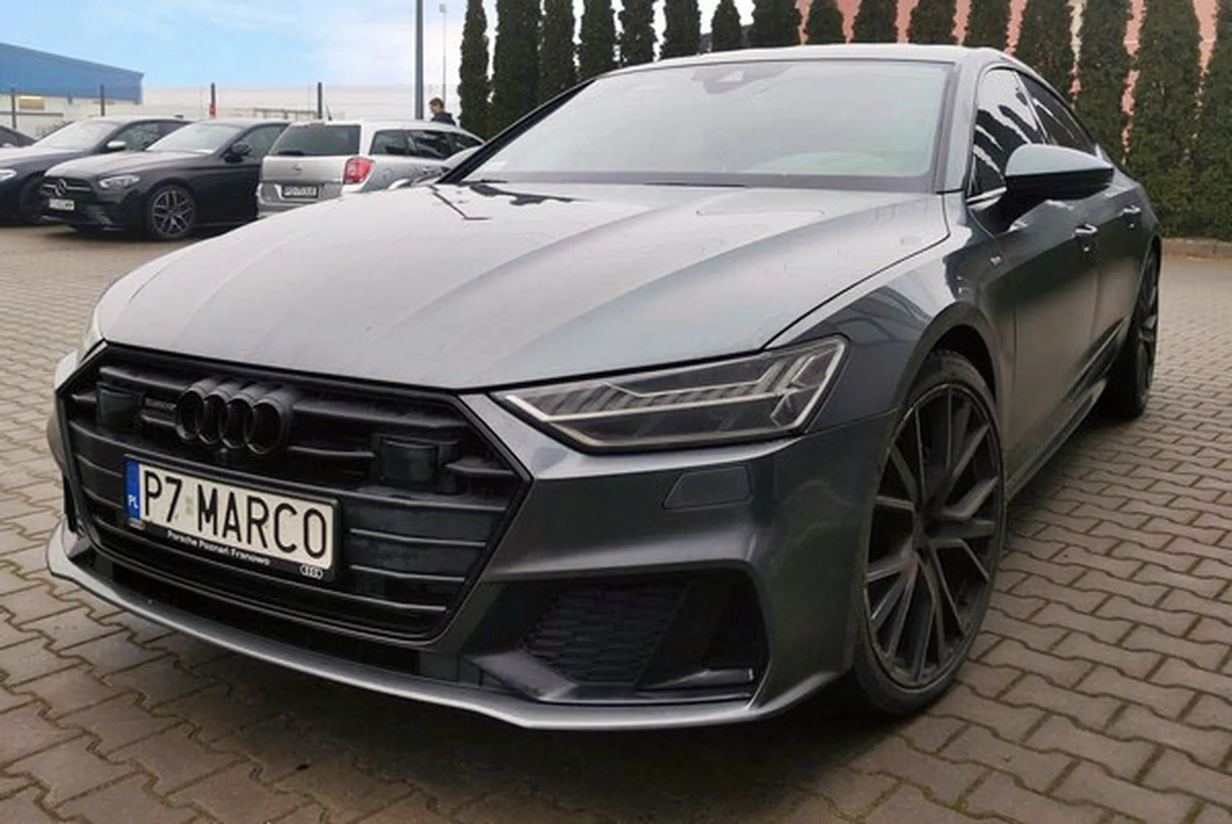 Fajny numer, blacha P7 MARCO