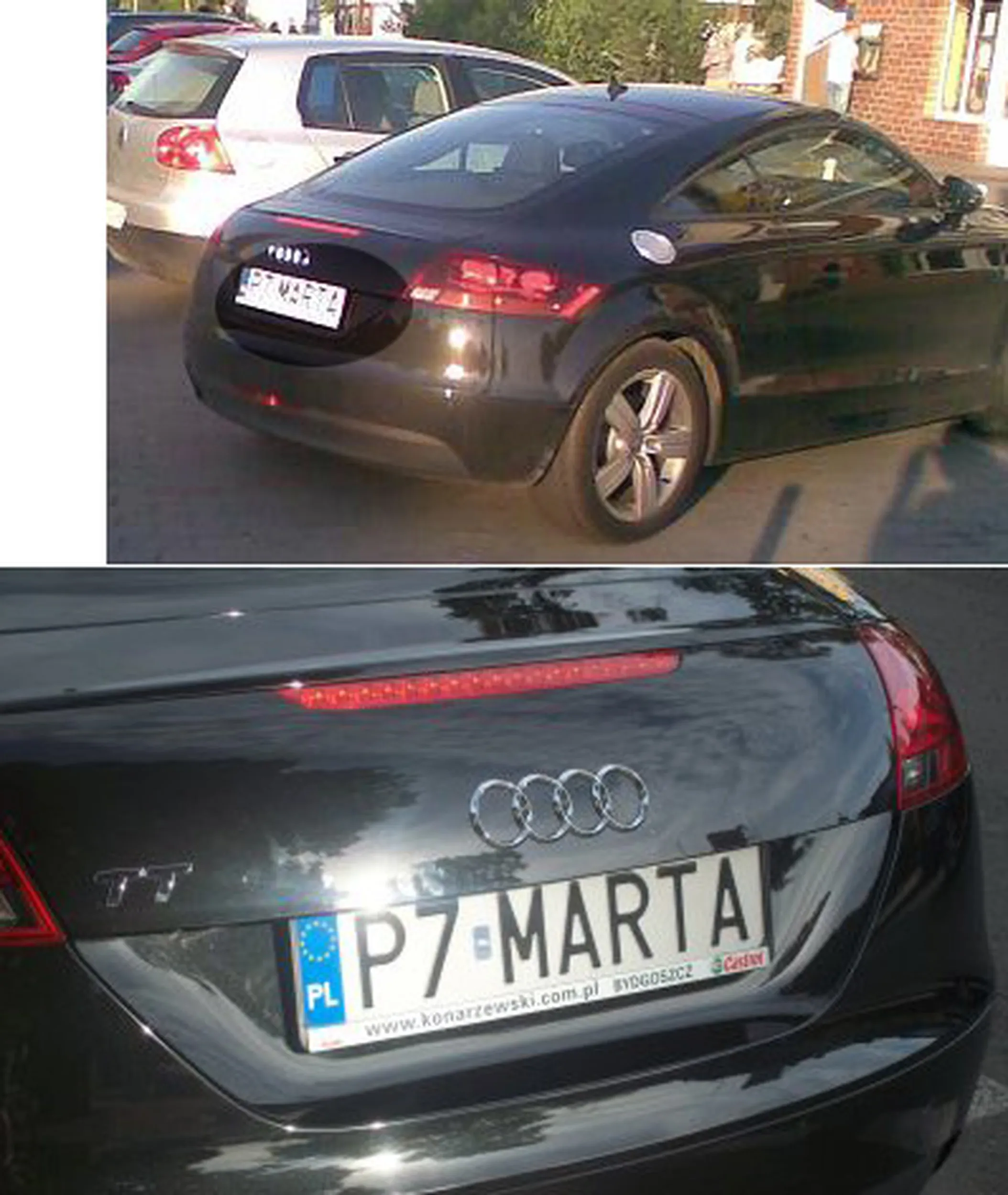 Fajny numer, blacha P7 MARTA