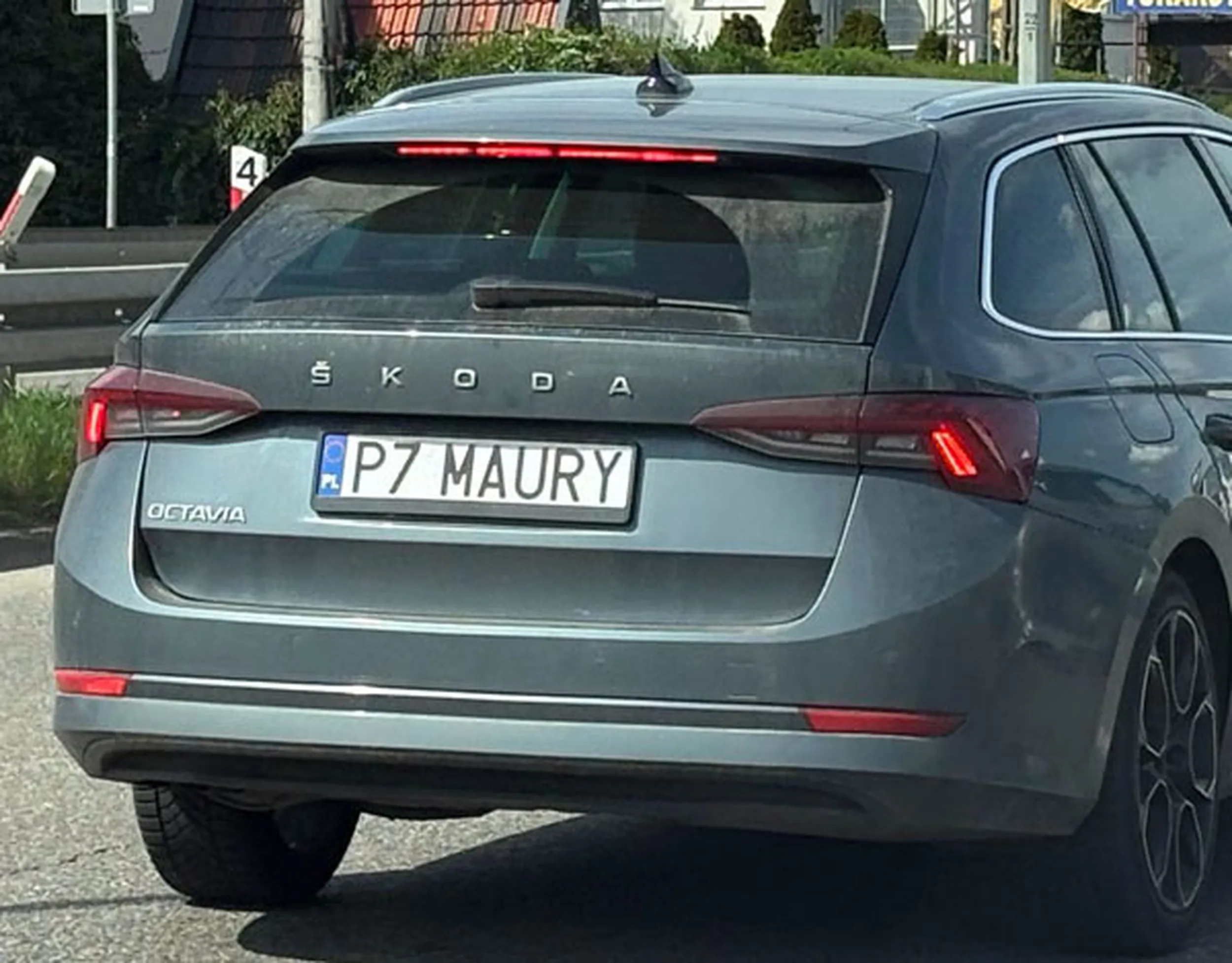Fajny numer, blacha P7 MAURY