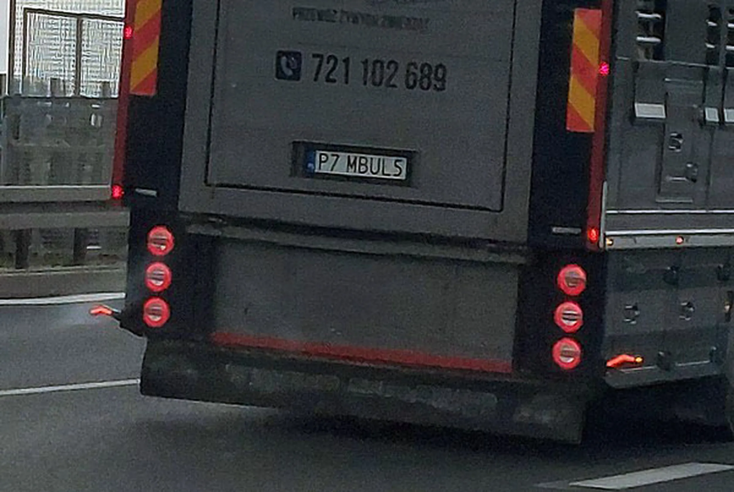 Fajny numer, blacha P7 MBUL5