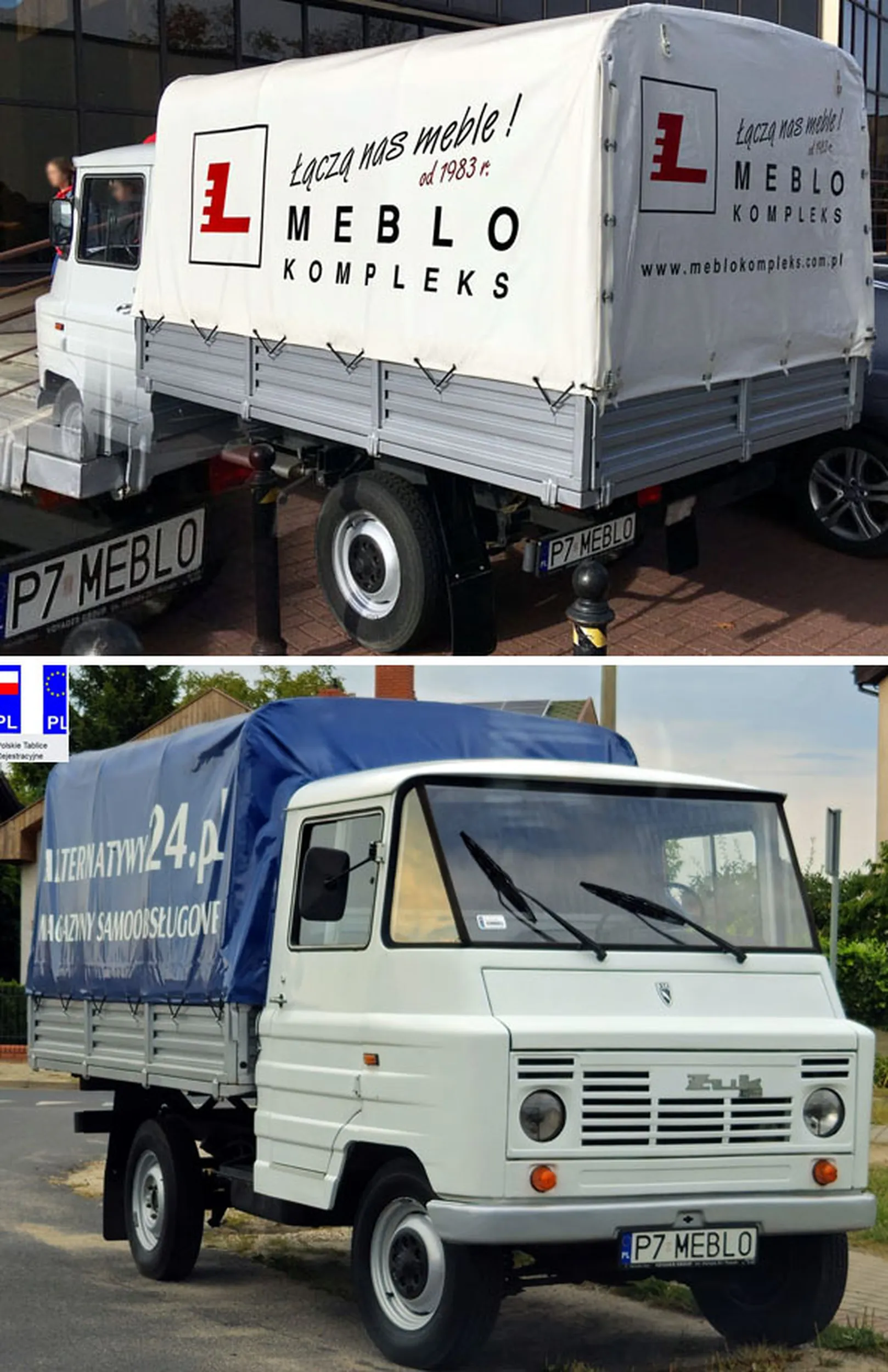 Fajny numer, blacha P7 MEBLO