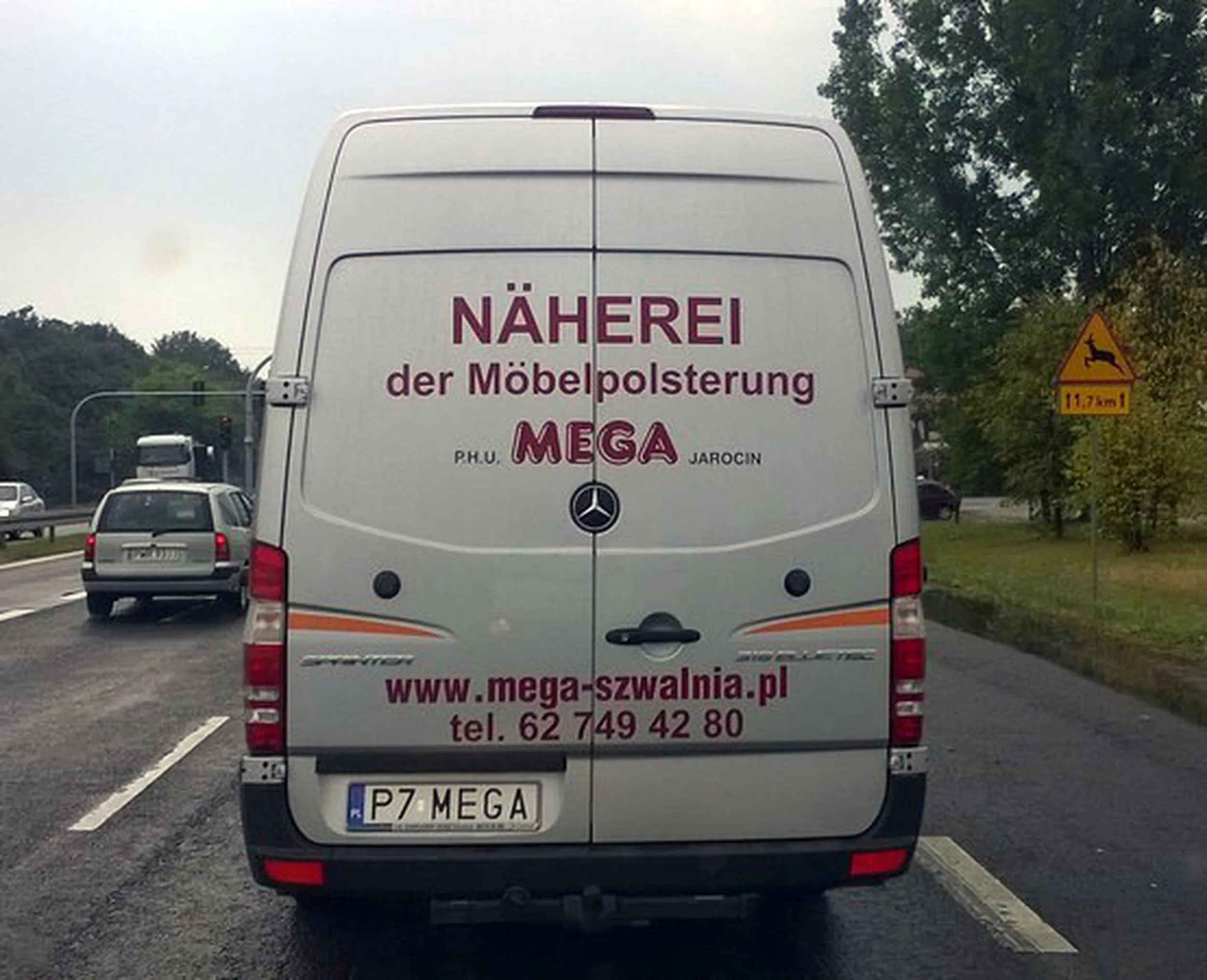 Fajny numer, blacha P7 MEGA