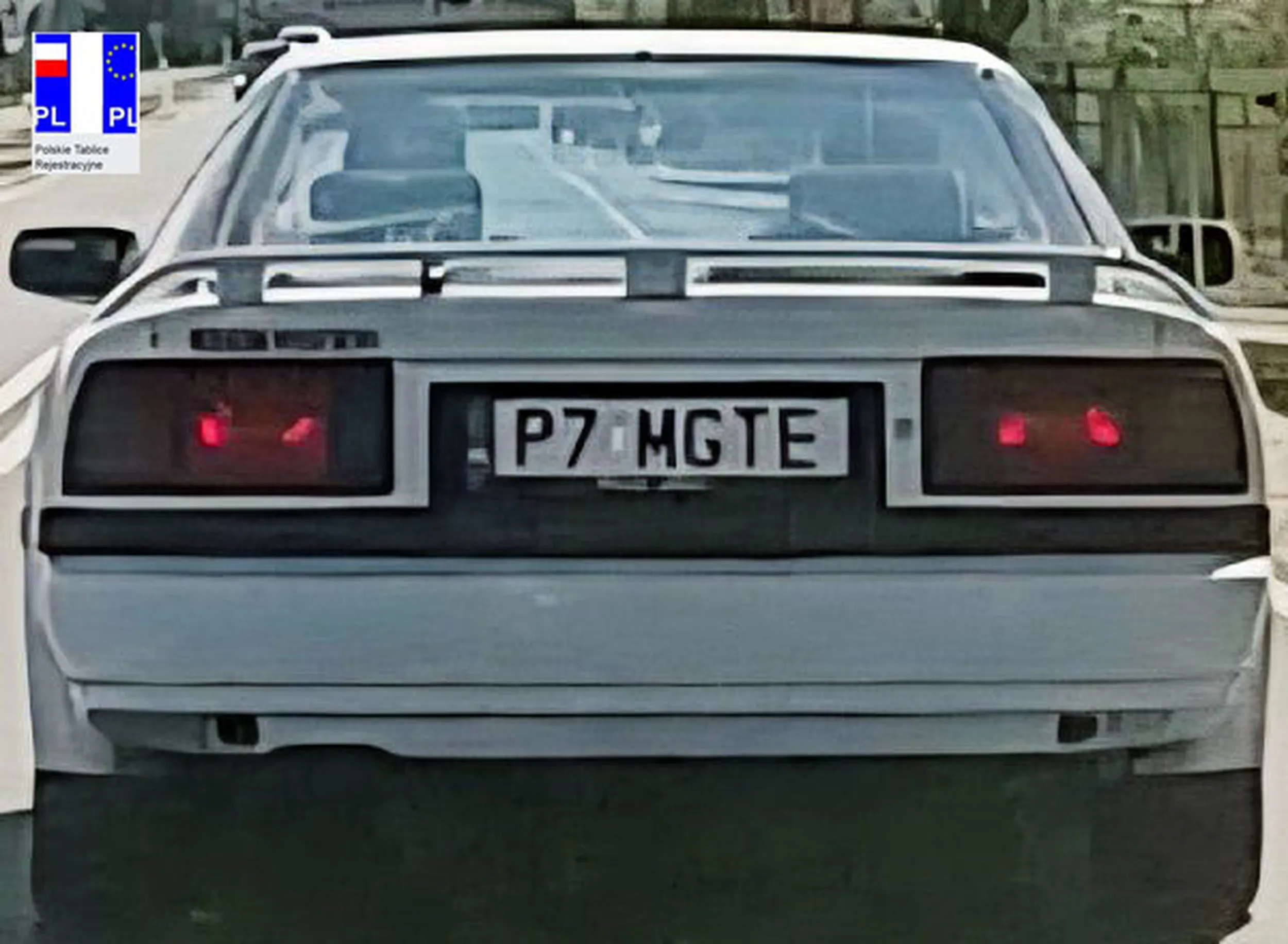 Fajny numer, blacha P7 MGTE