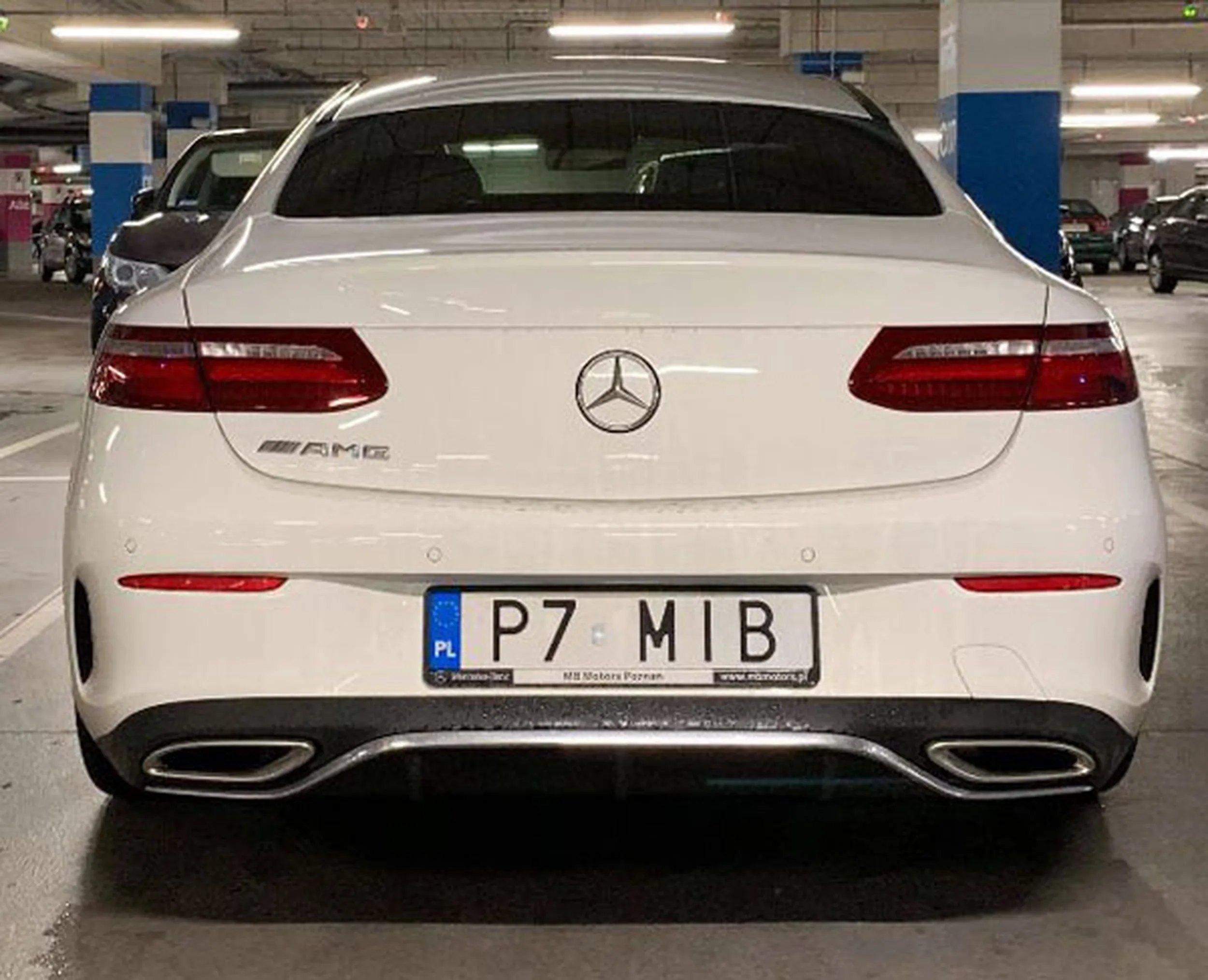 Fajny numer, blacha P7 MIB