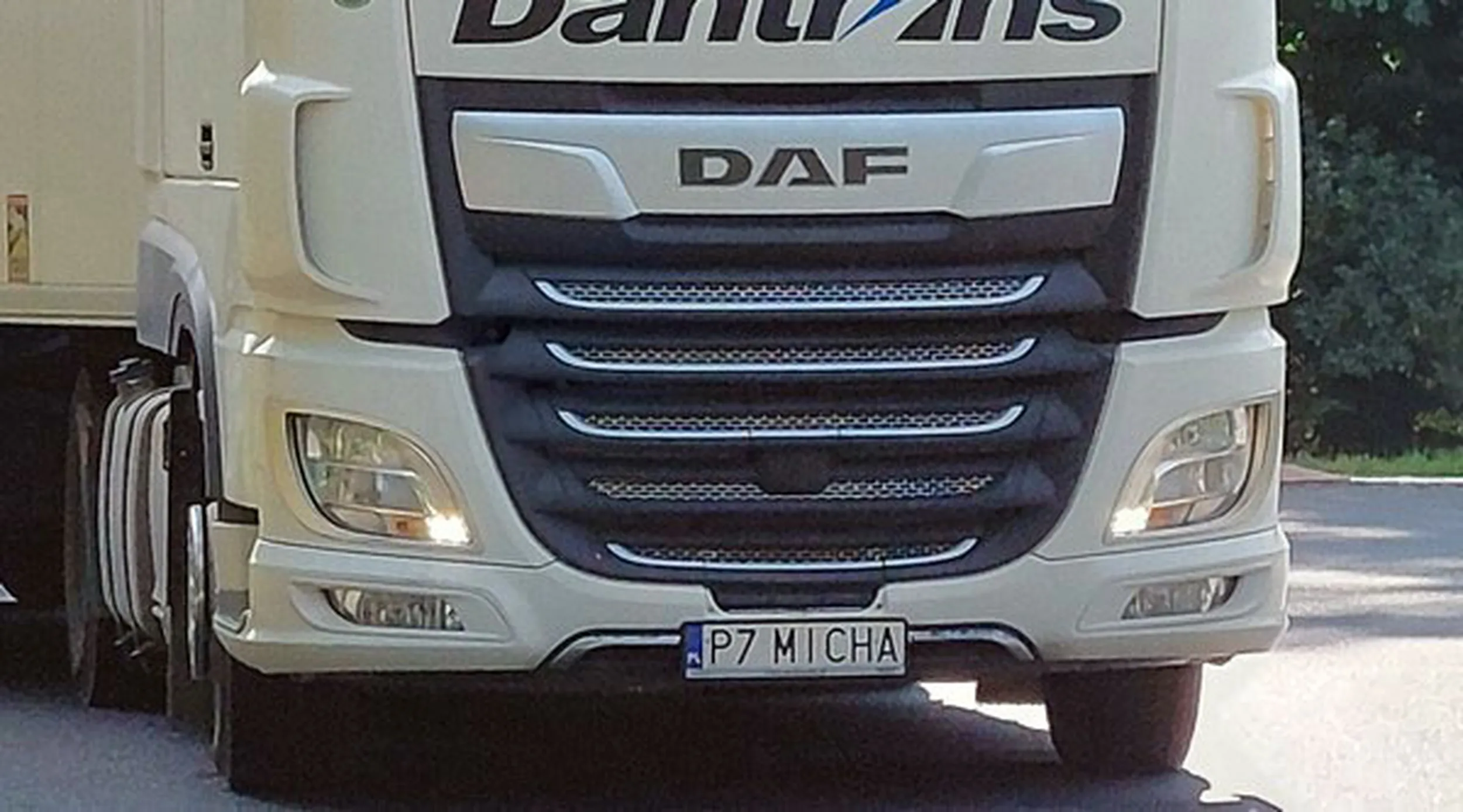 Fajny numer, blacha P7 MICHA