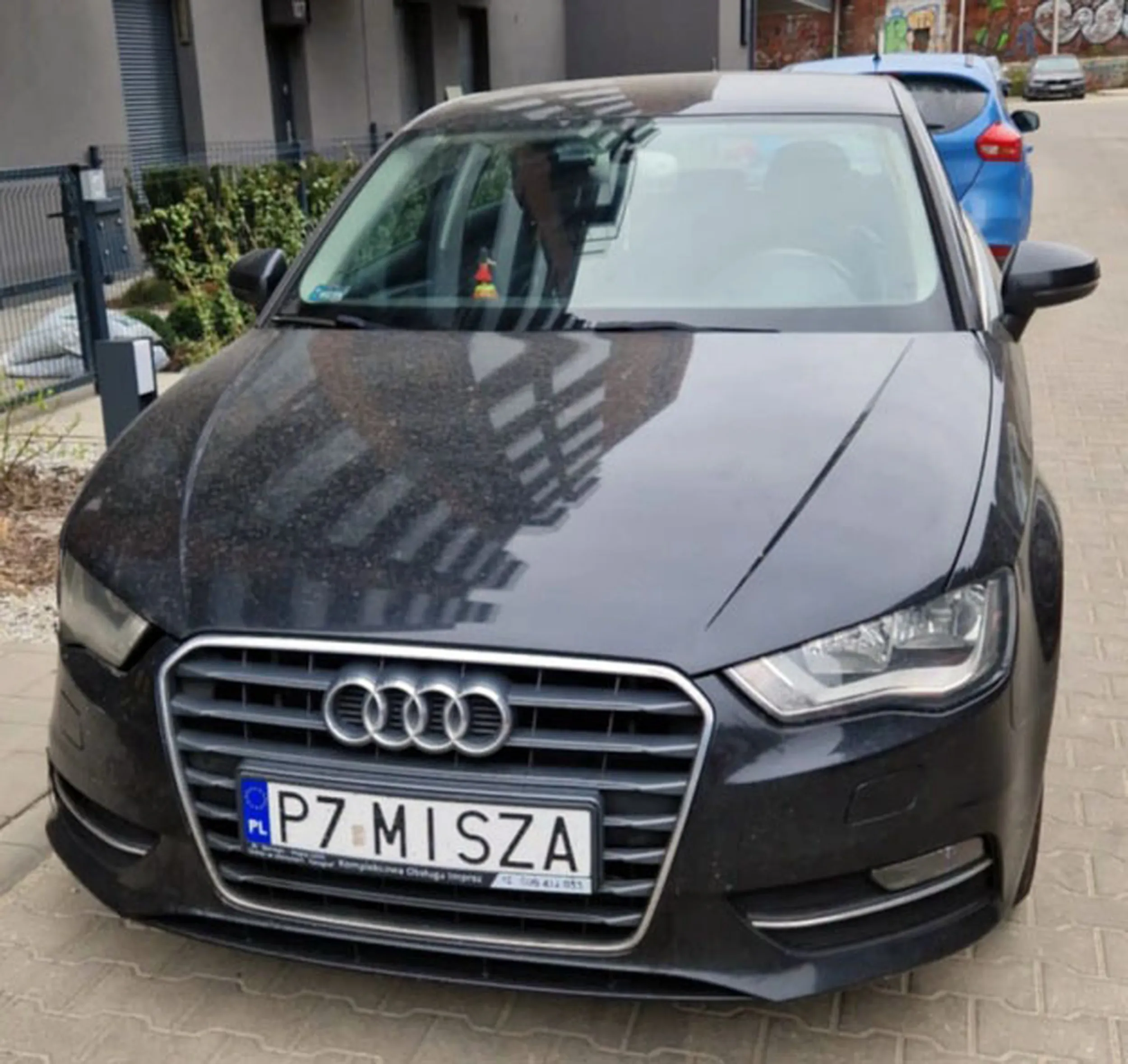 Fajny numer, blacha P7 MISZA