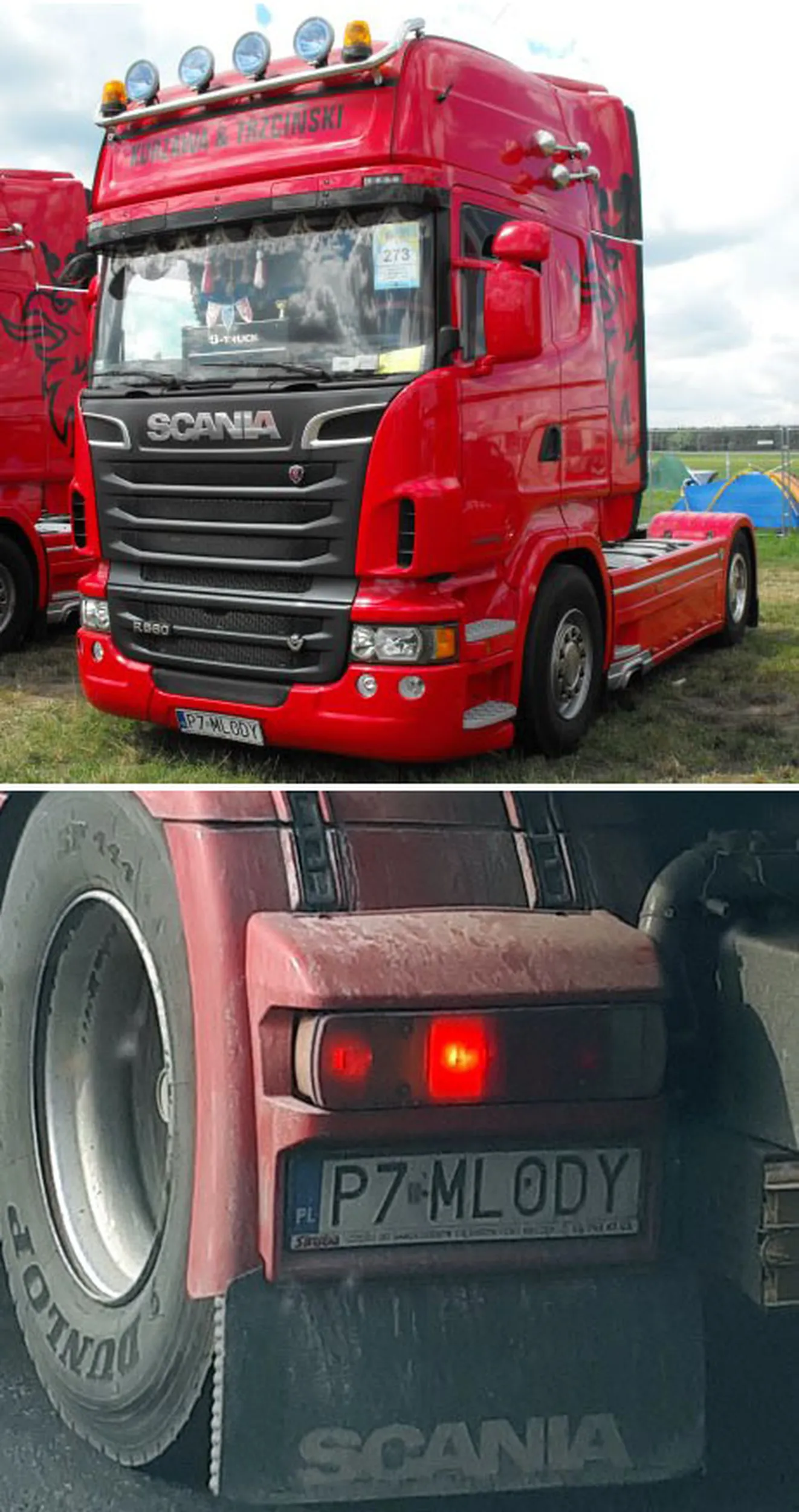 Fajny numer, blacha P7 MLODY