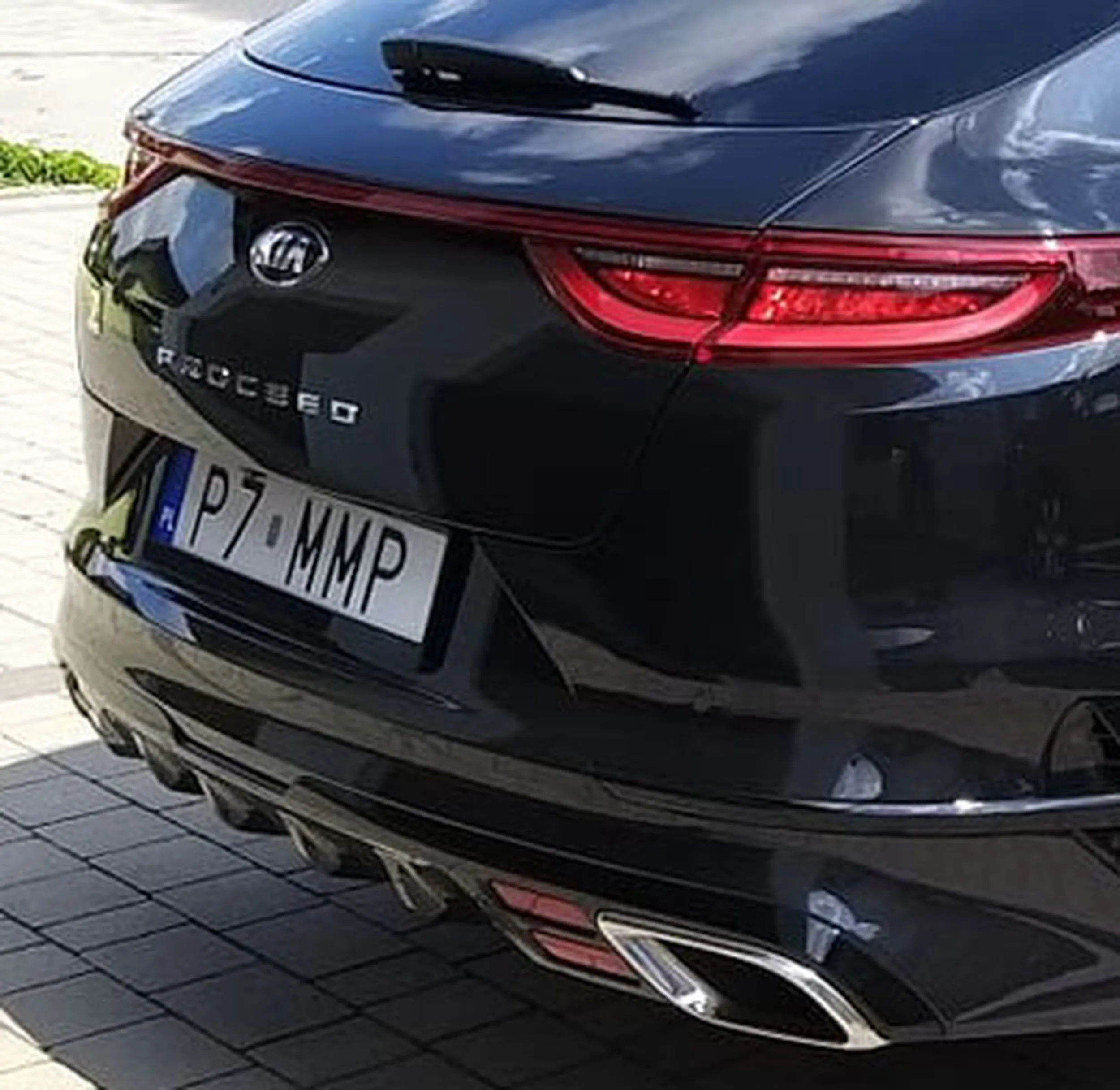 Fajny numer, blacha P7 MMP