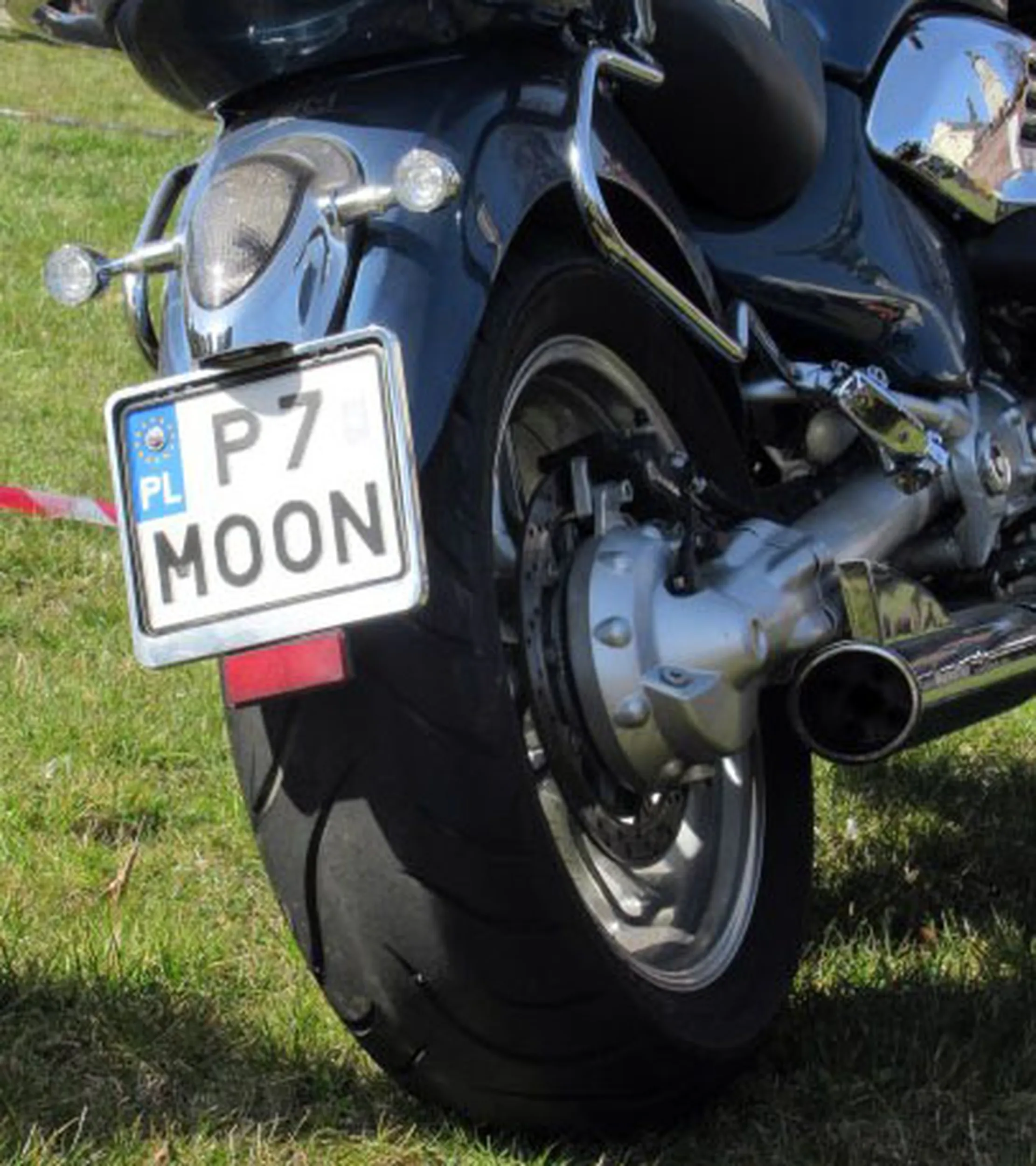 Fajny numer, blacha P7 MOON