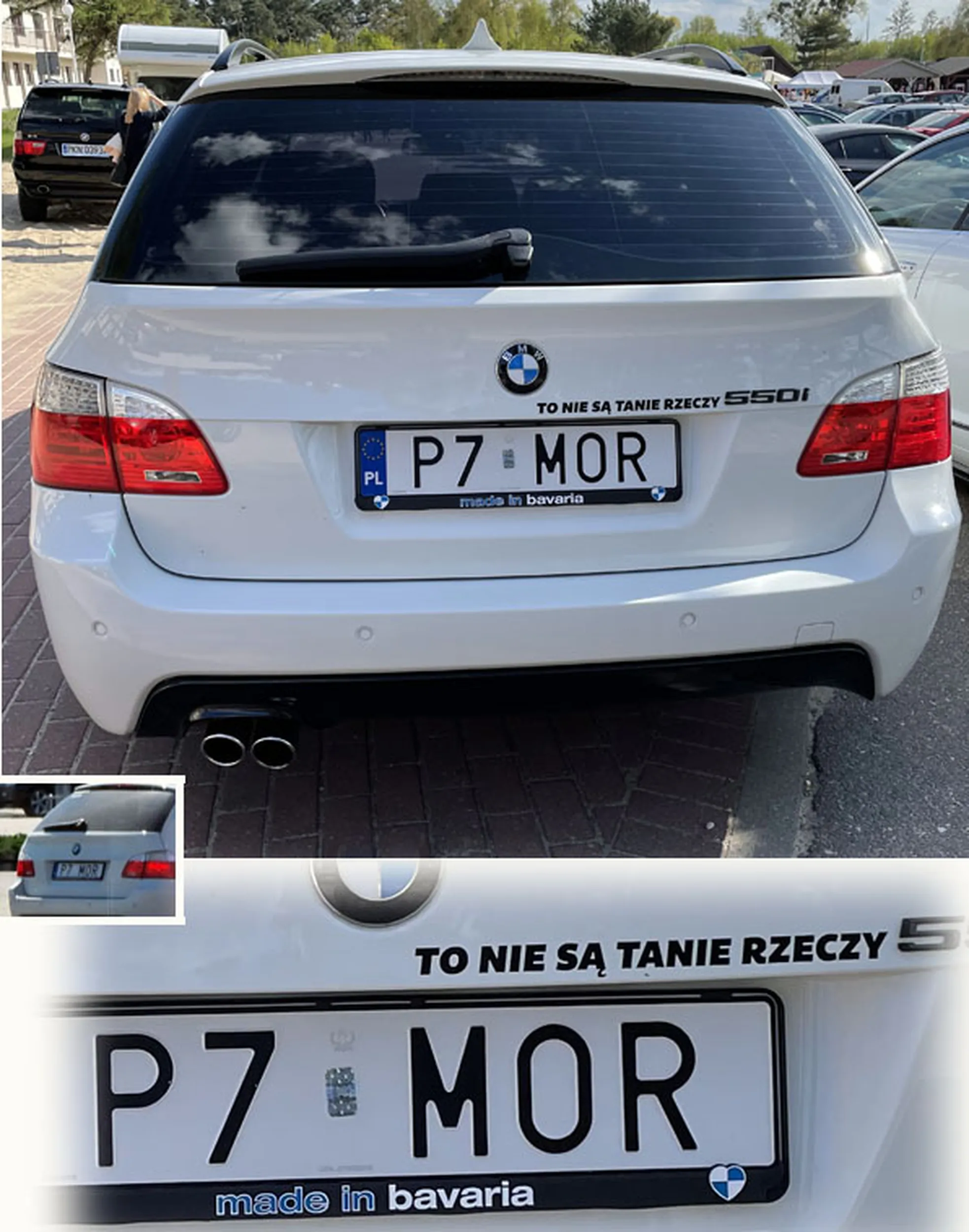 Fajny numer, blacha P7 MOR