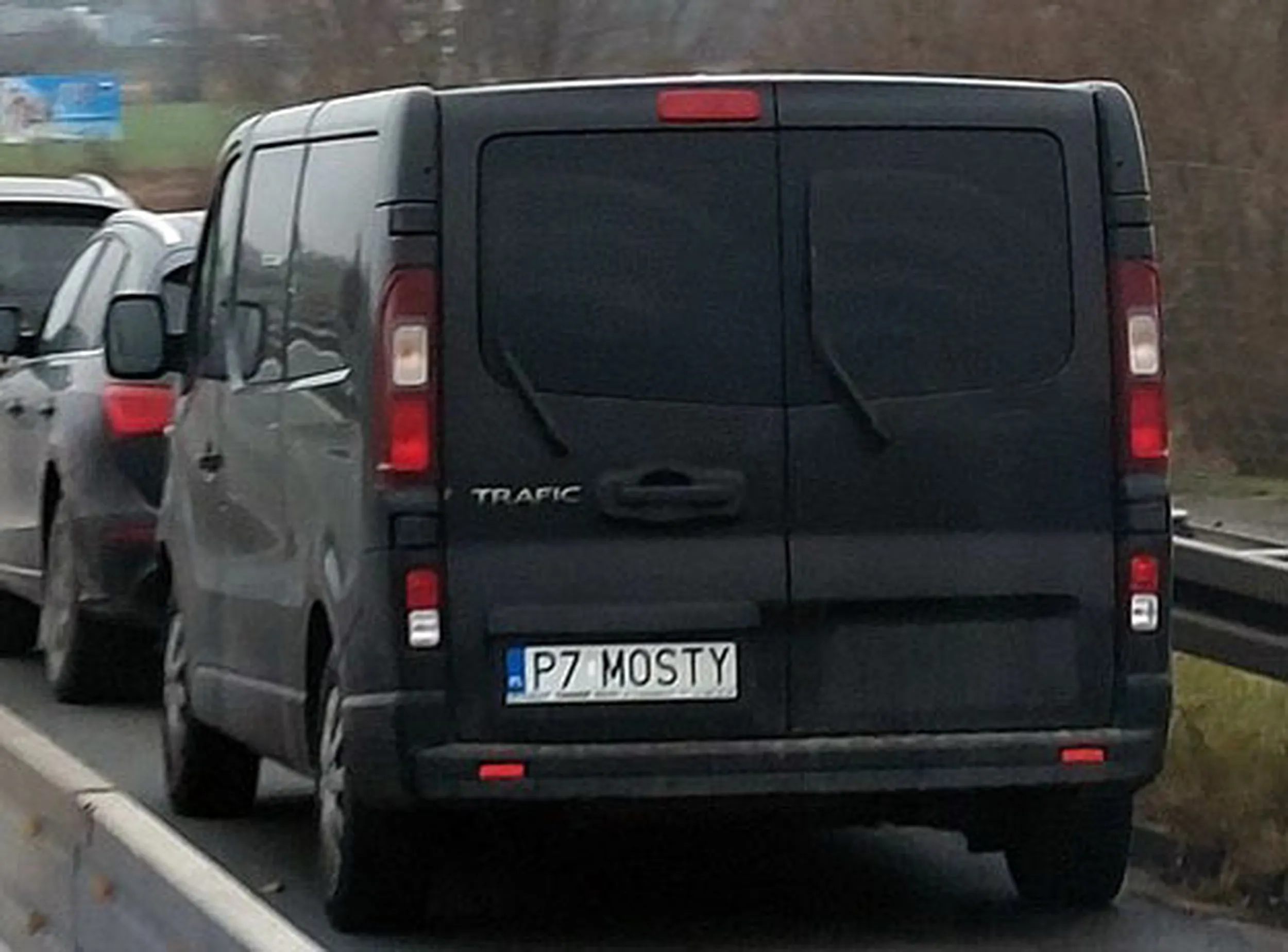 Fajny numer, blacha P7 MOSTY