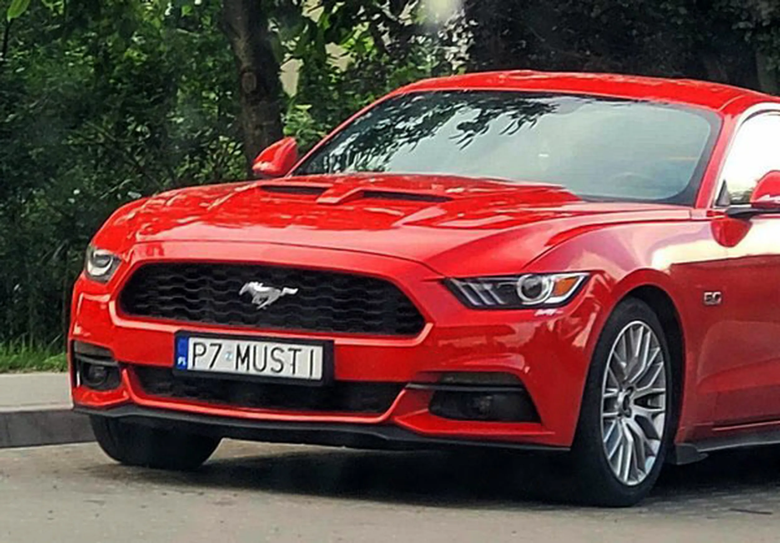 Fajny numer, blacha P7 MUSTI