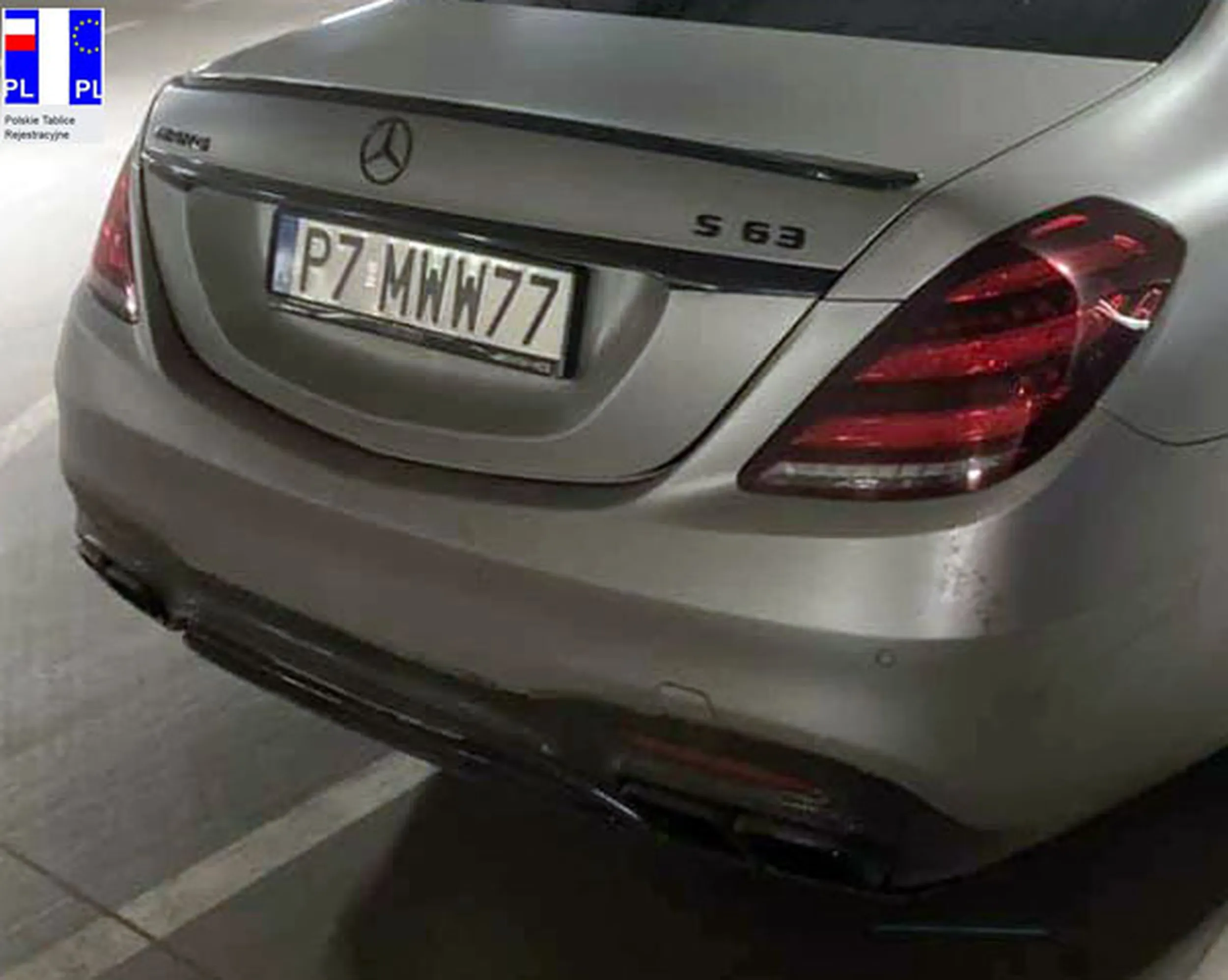 Fajny numer, blacha P7 MWW77