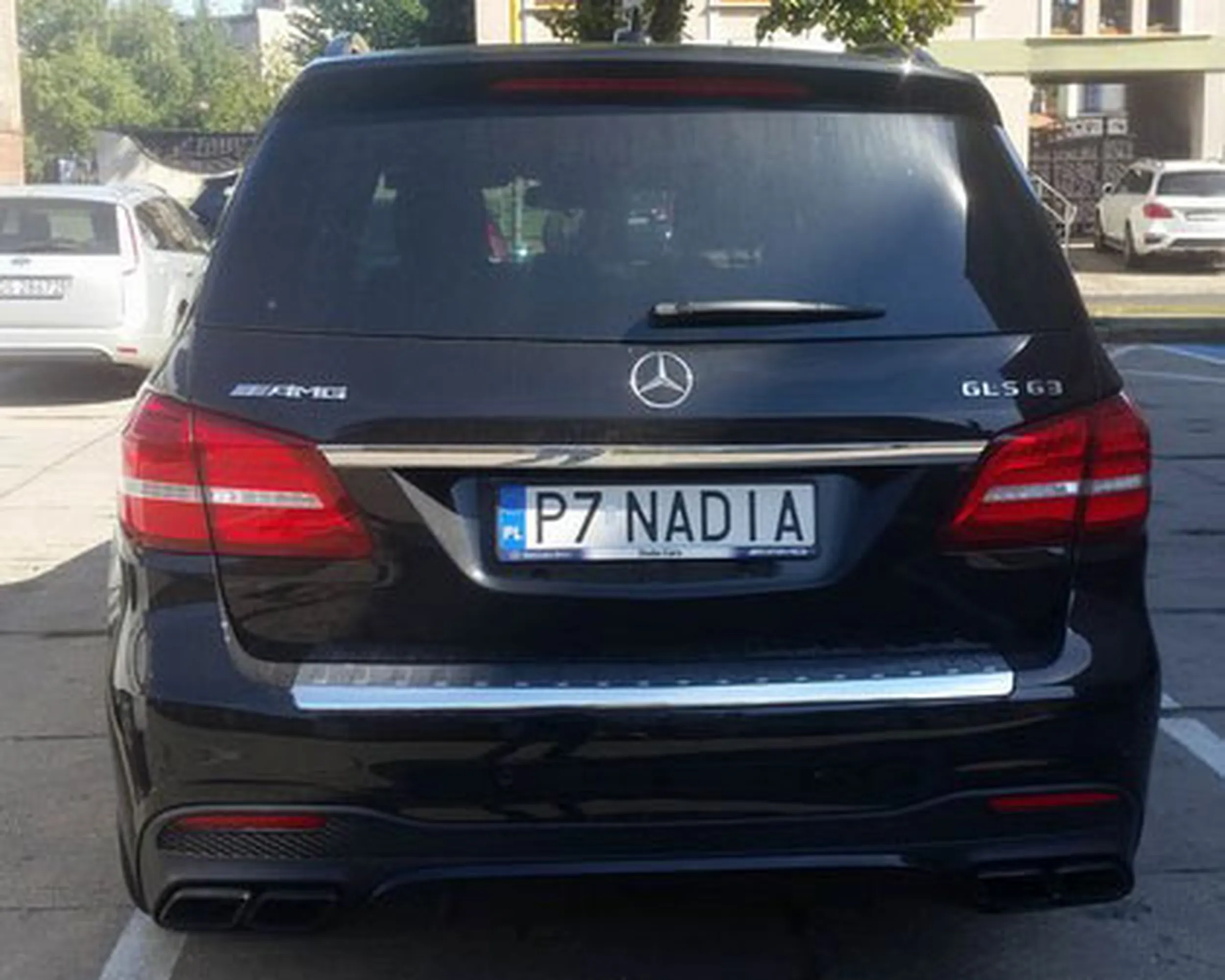 Fajny numer, blacha P7 NADIA