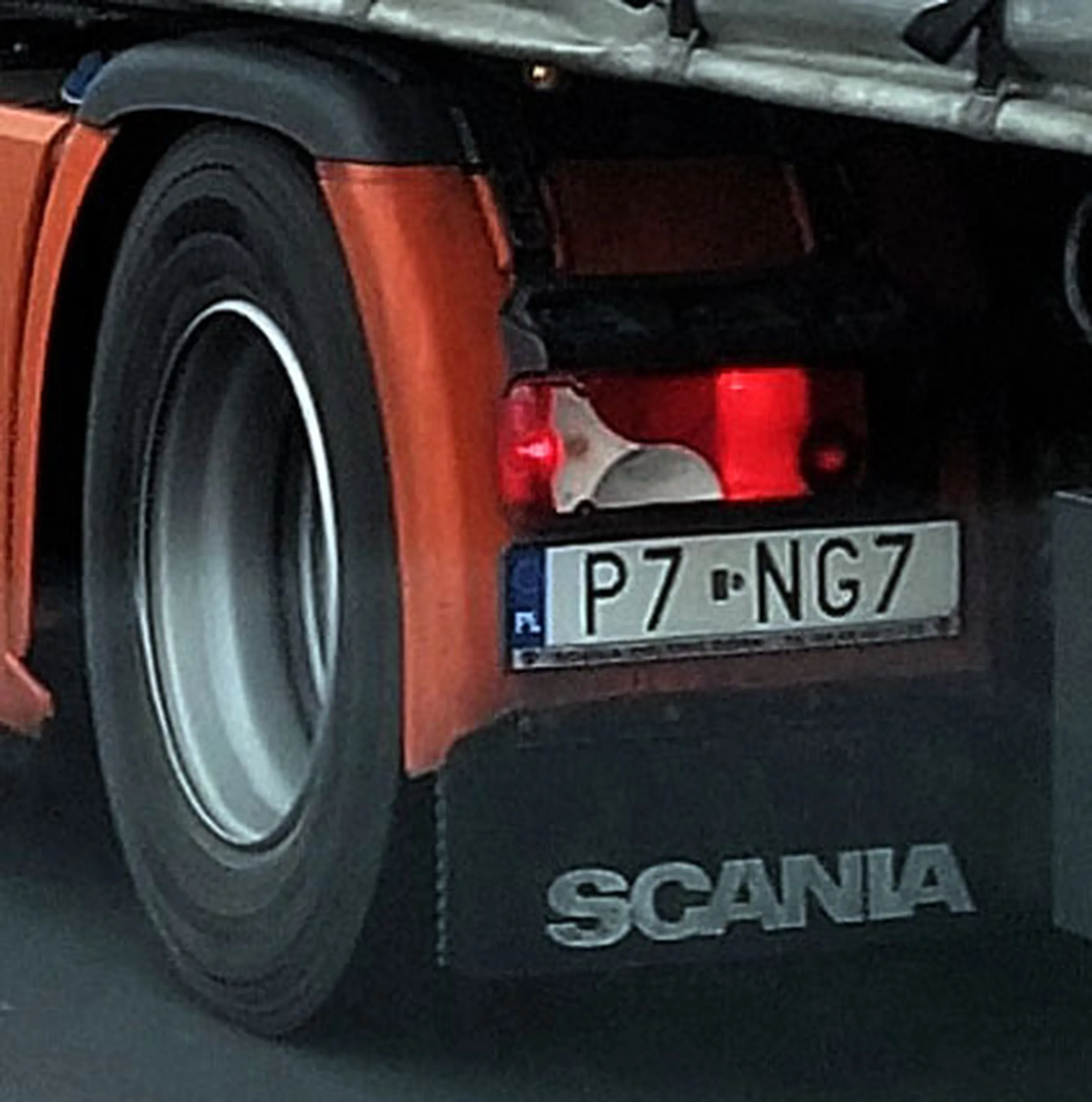 Fajny numer, blacha P7 NG7