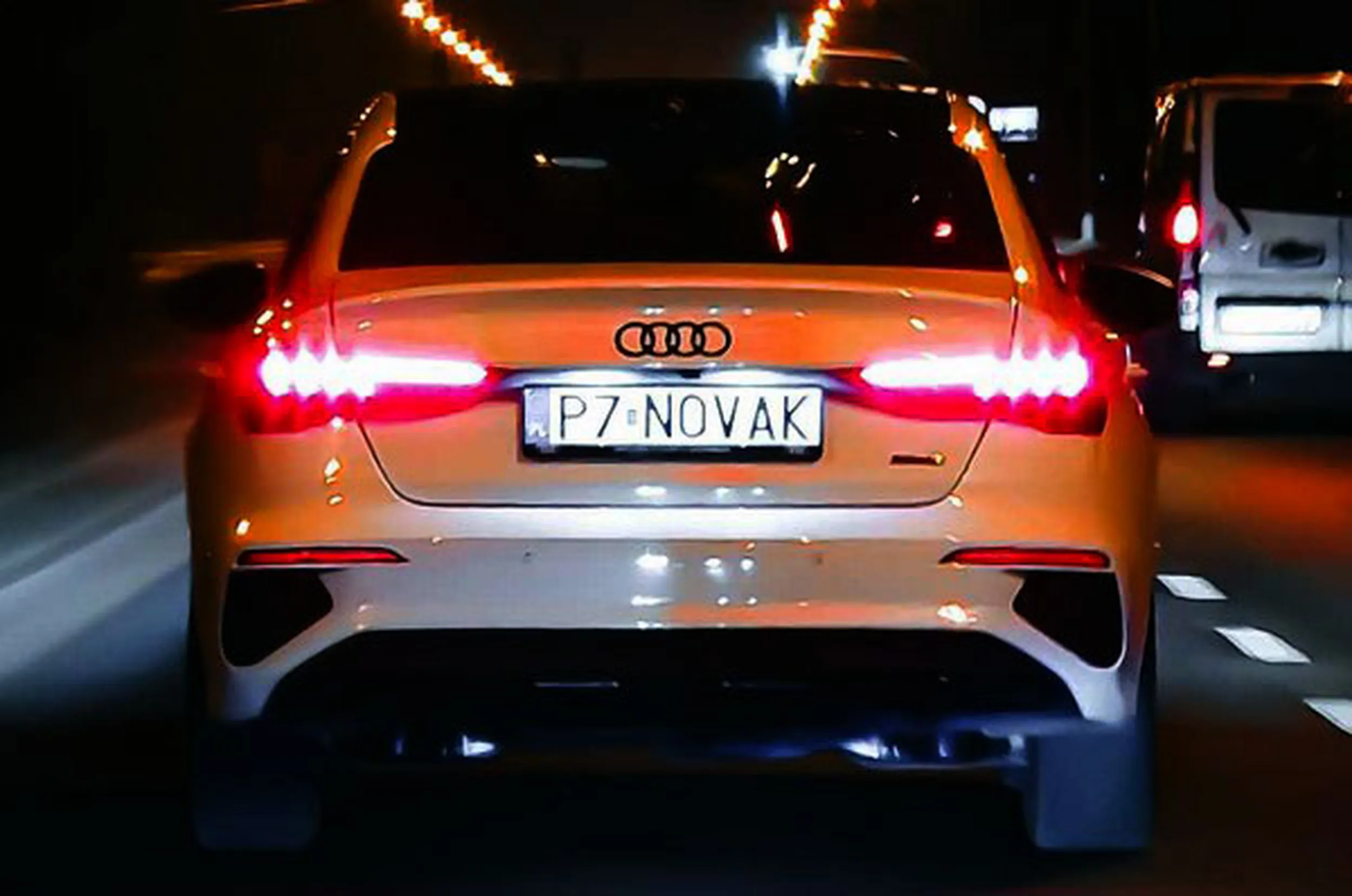 Fajny numer, blacha P7 NOVAK