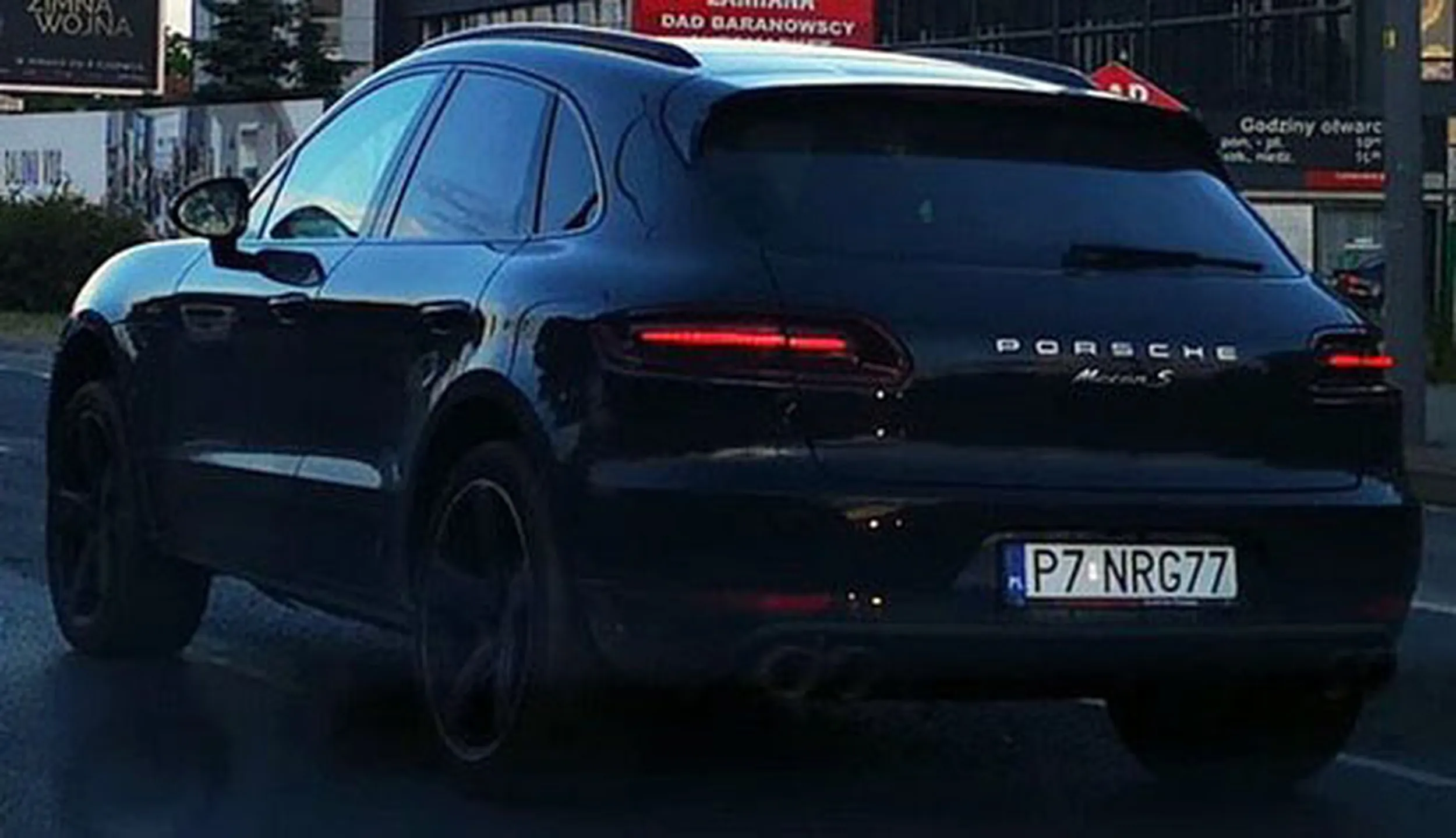 Fajny numer, blacha P7 NRG77