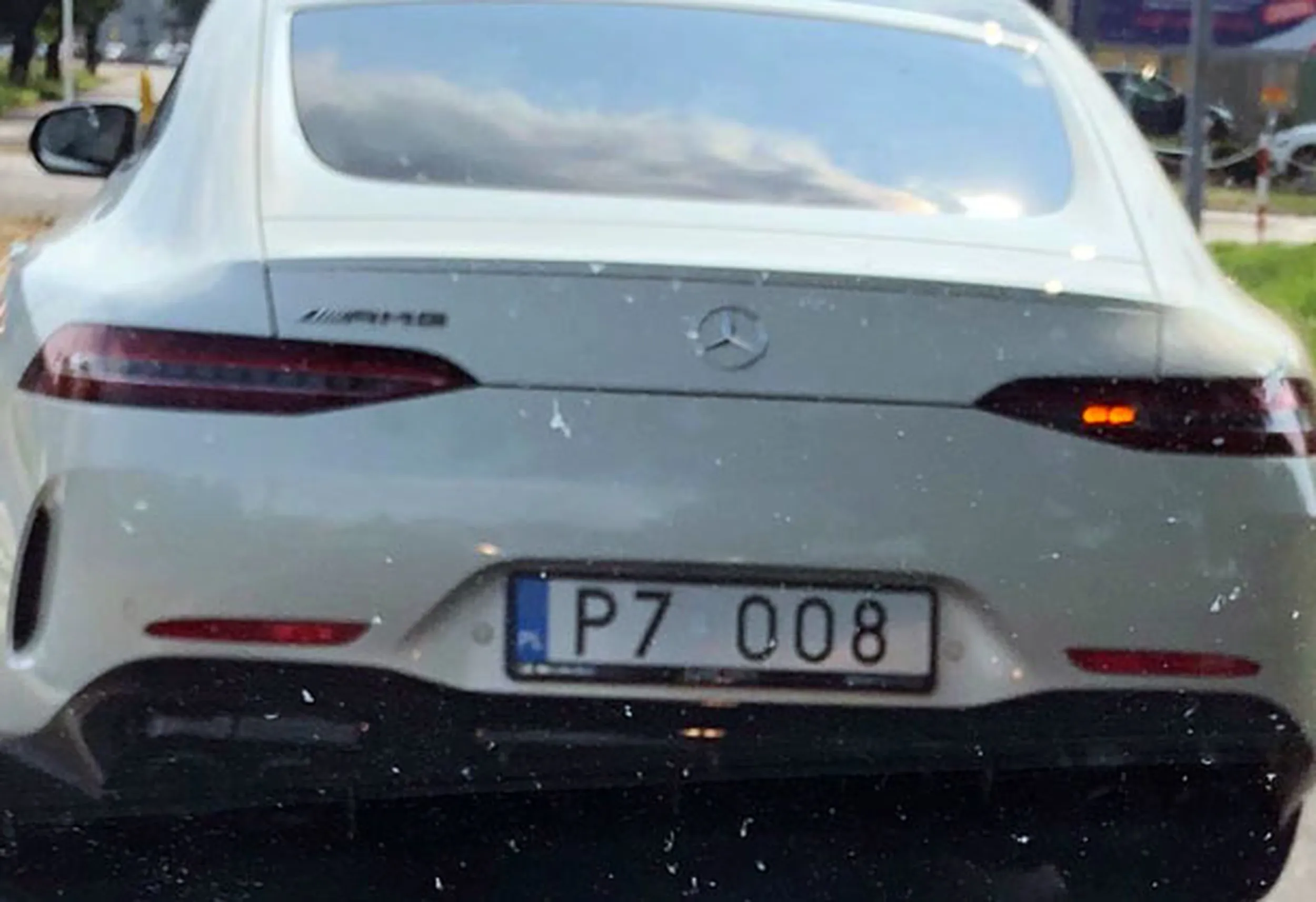 Fajny numer, blacha P7 OO8