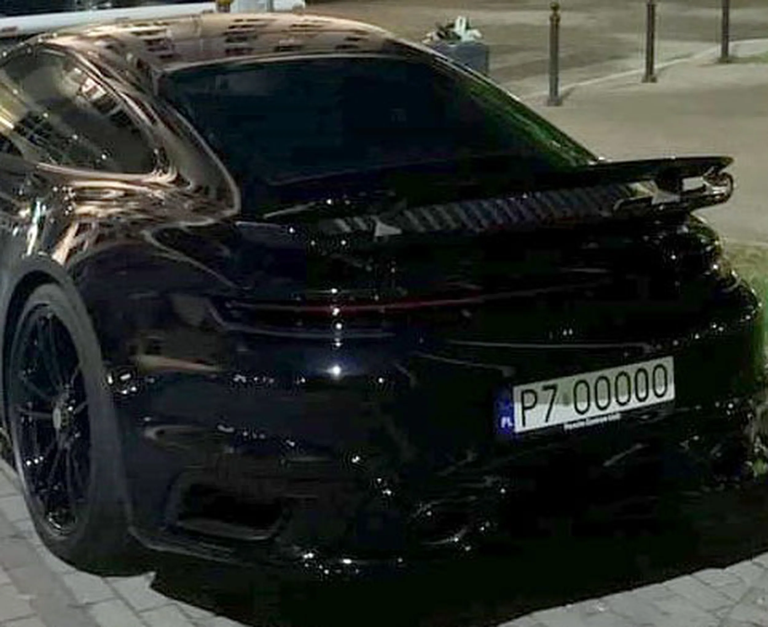 Fajny numer, blacha P7 OOO0O