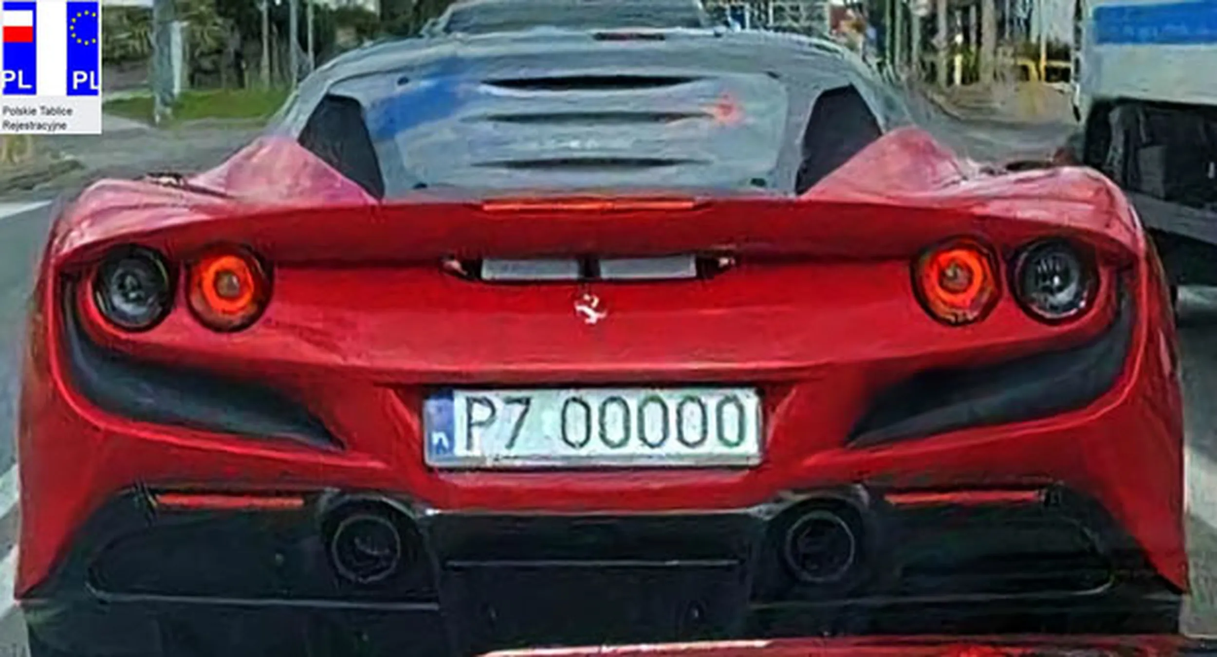 Fajny numer, blacha P7 OOOO0