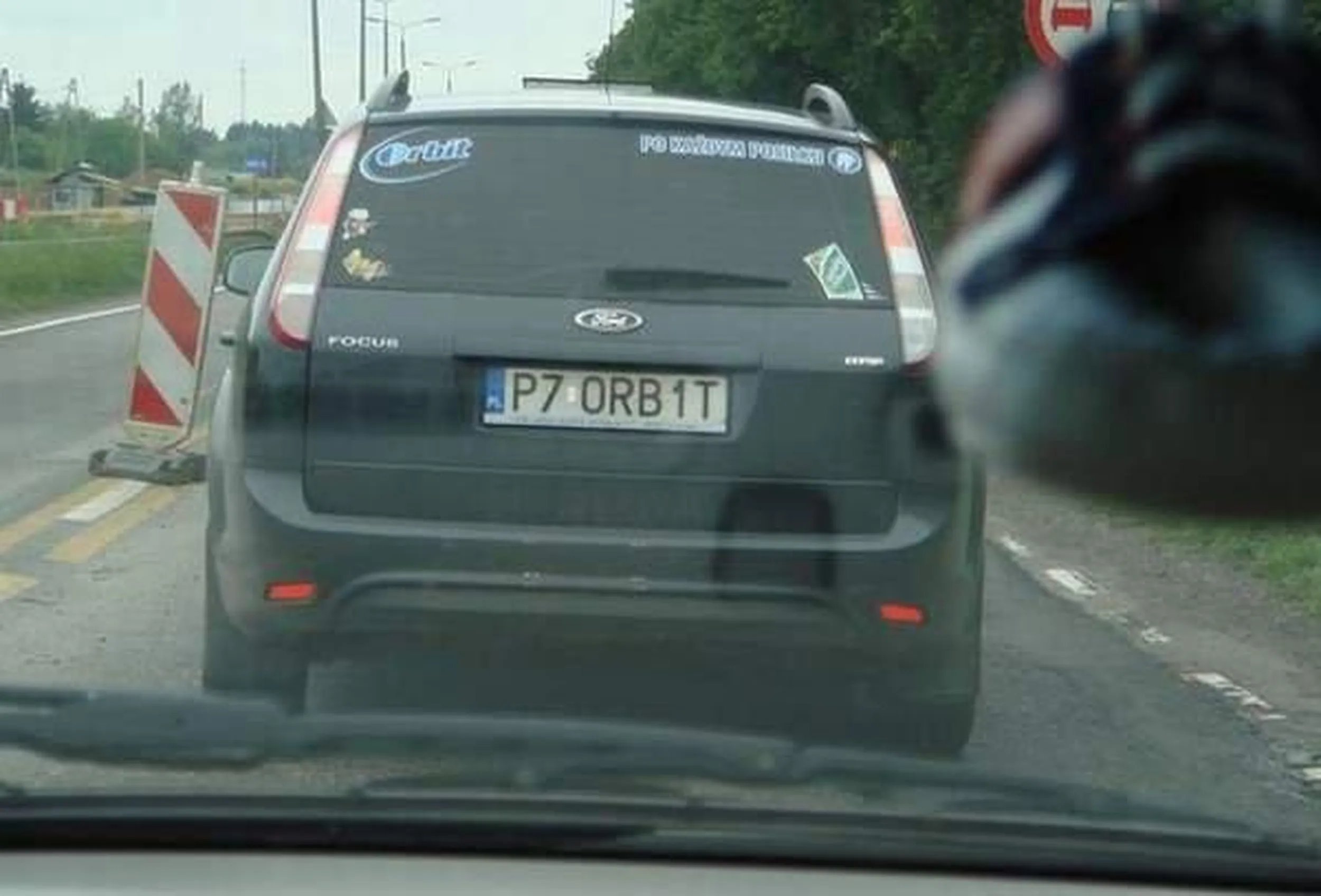 Fajny numer, blacha P7 ORB1T