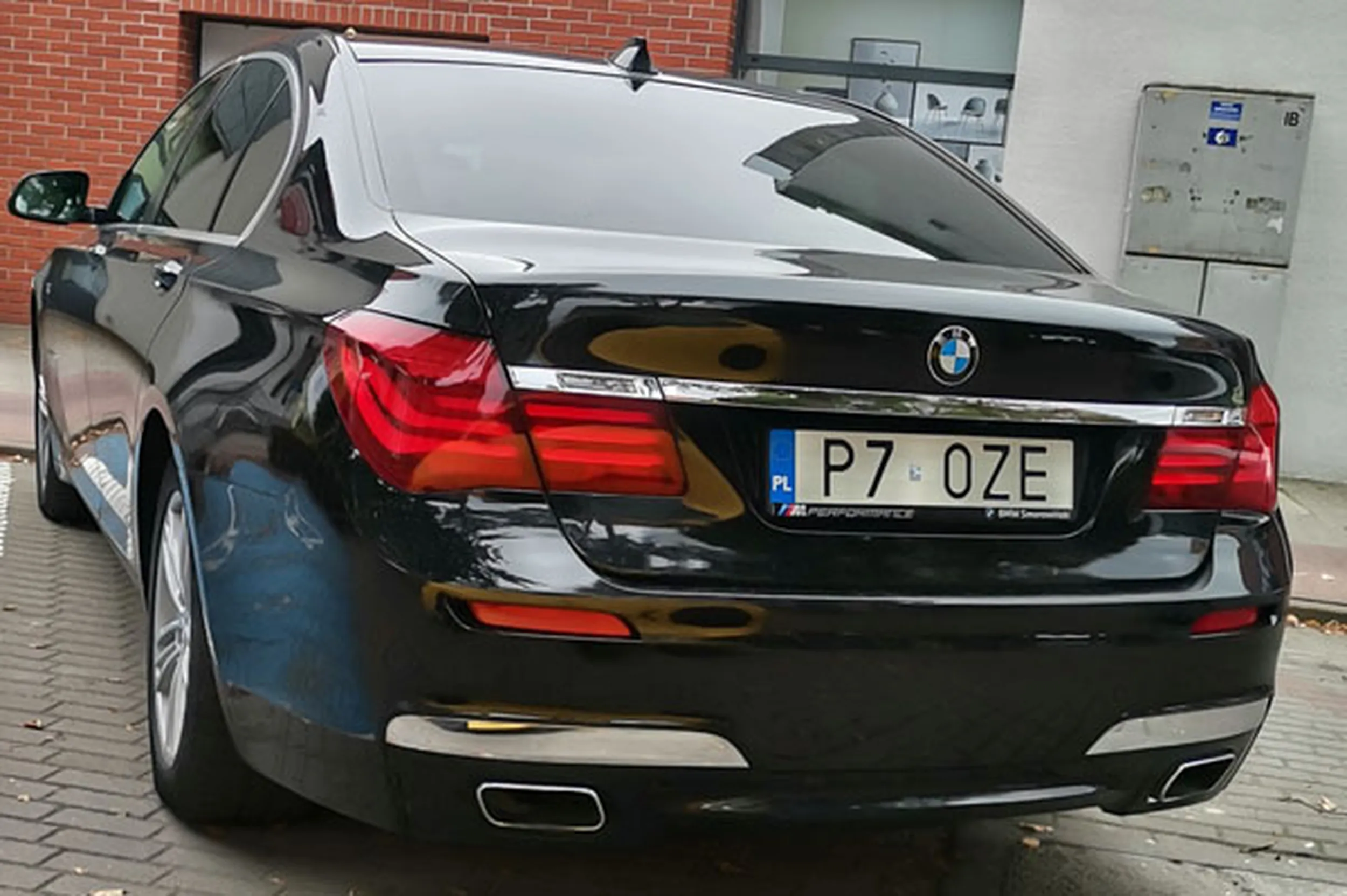 Fajny numer, blacha P7 OZE