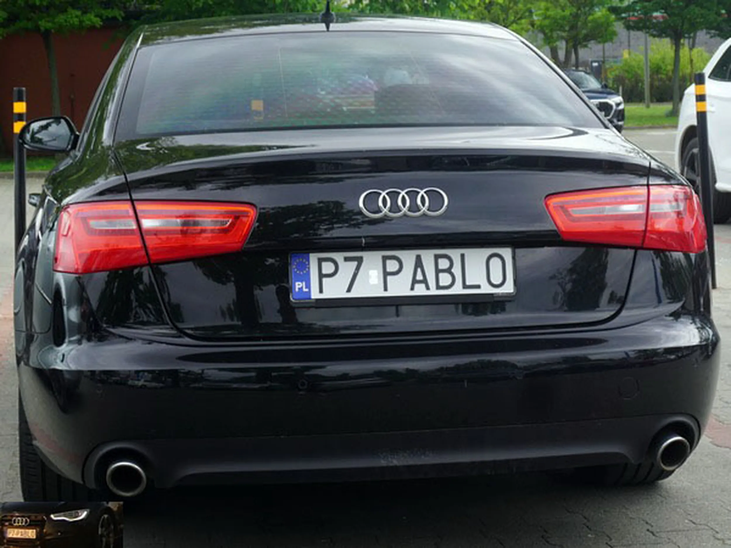 Fajny numer, blacha P7 PABLO