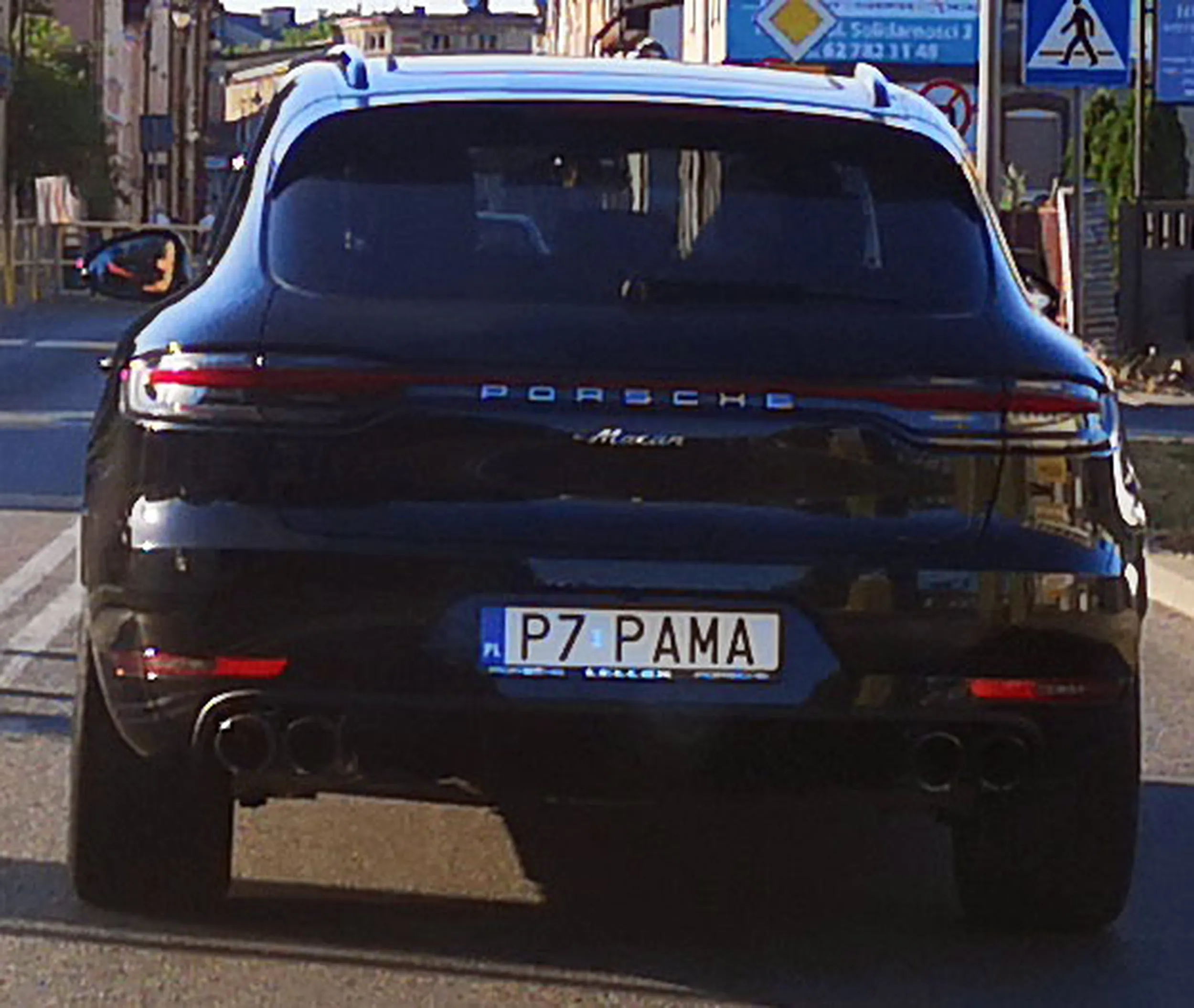 Fajny numer, blacha P7 PAMA