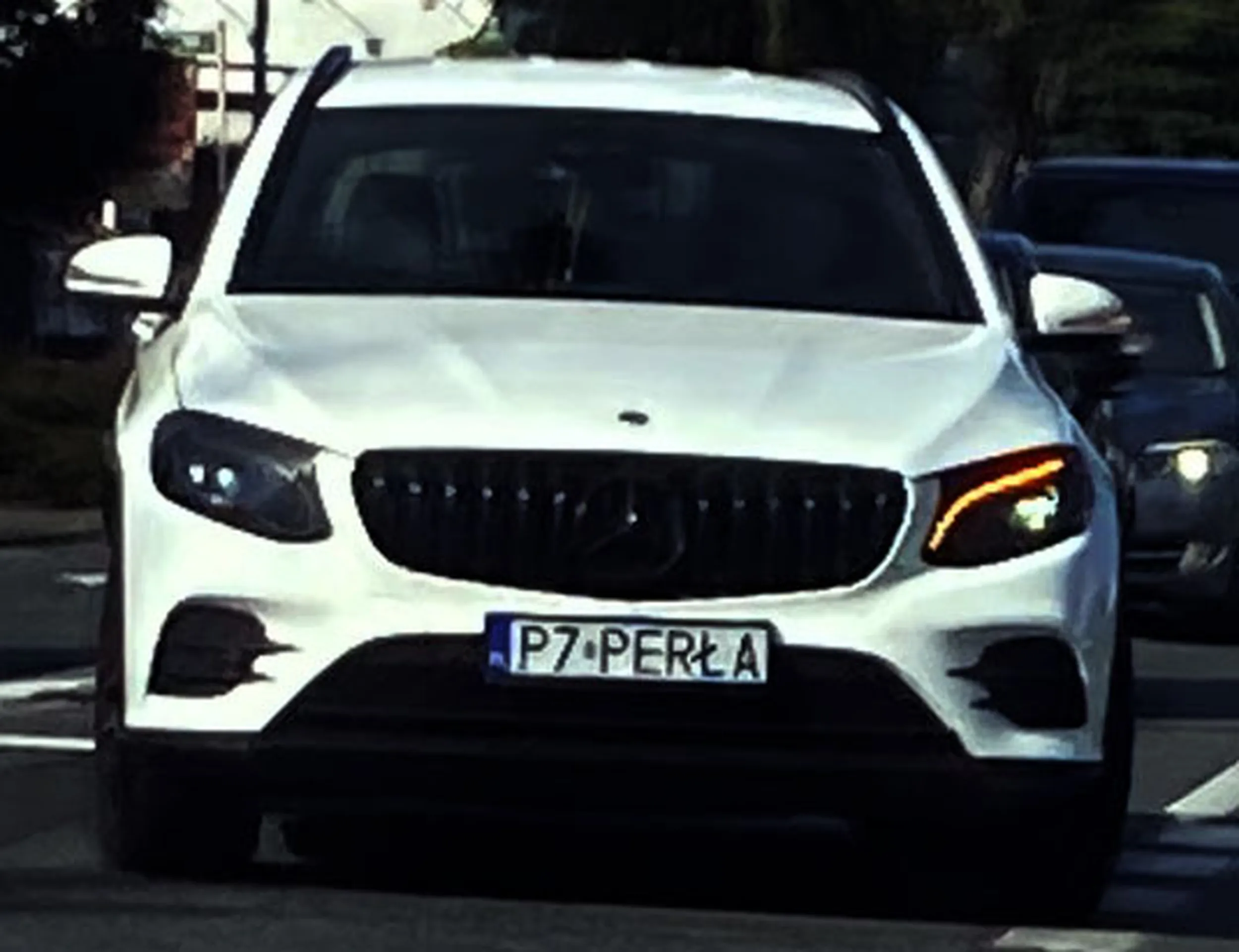 Fajny numer, blacha P7 PERLA