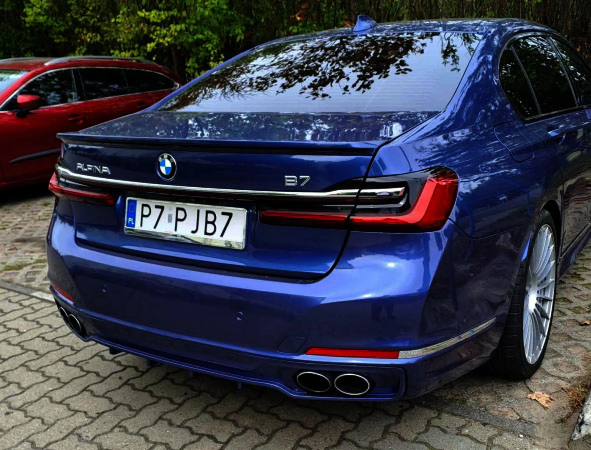 Fajny numer, blacha P7 PJB7