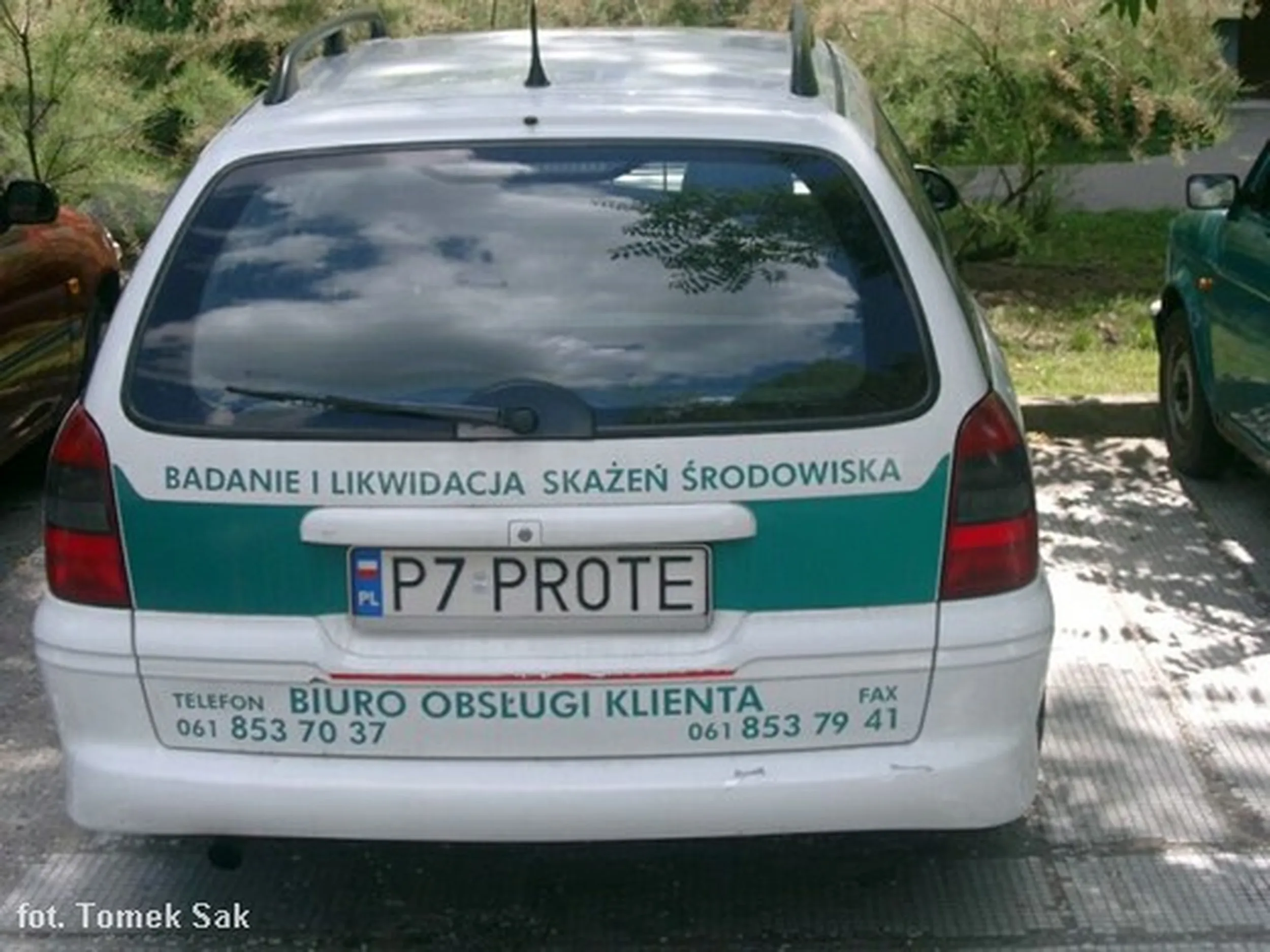 Fajny numer, blacha P7 PROTE
