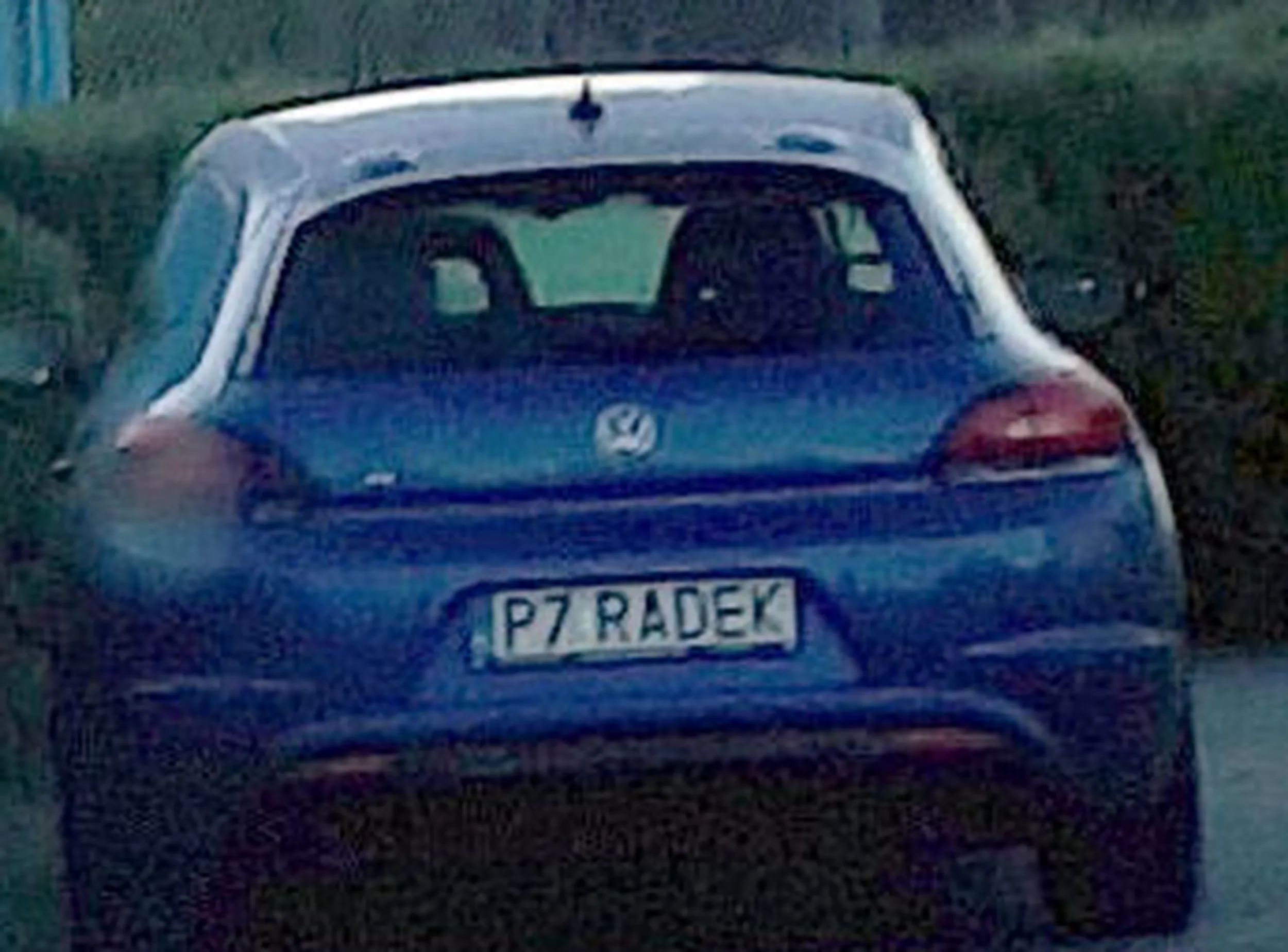 Fajny numer, blacha P7 RADEK